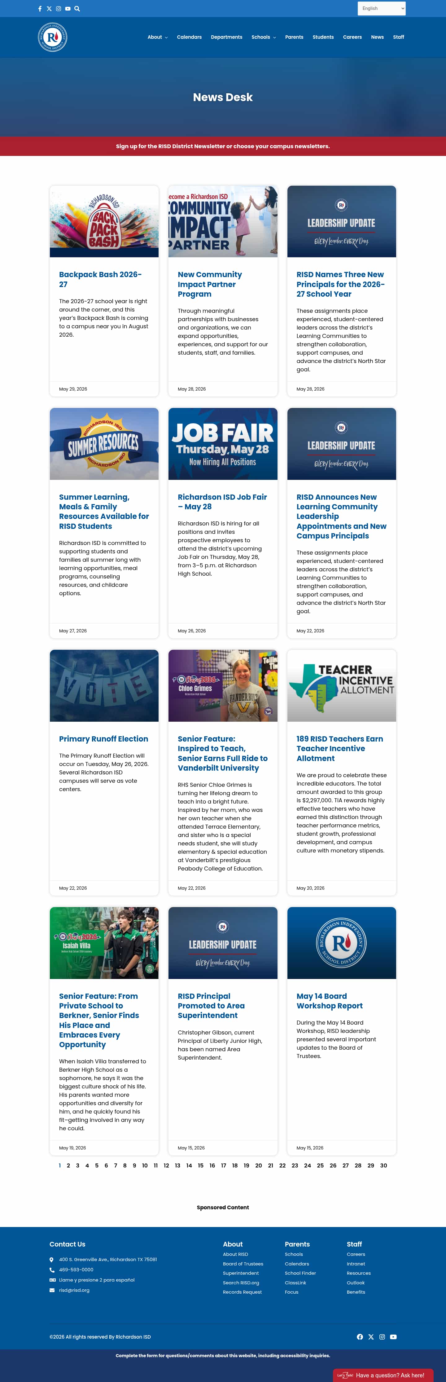 Latest website image capture
