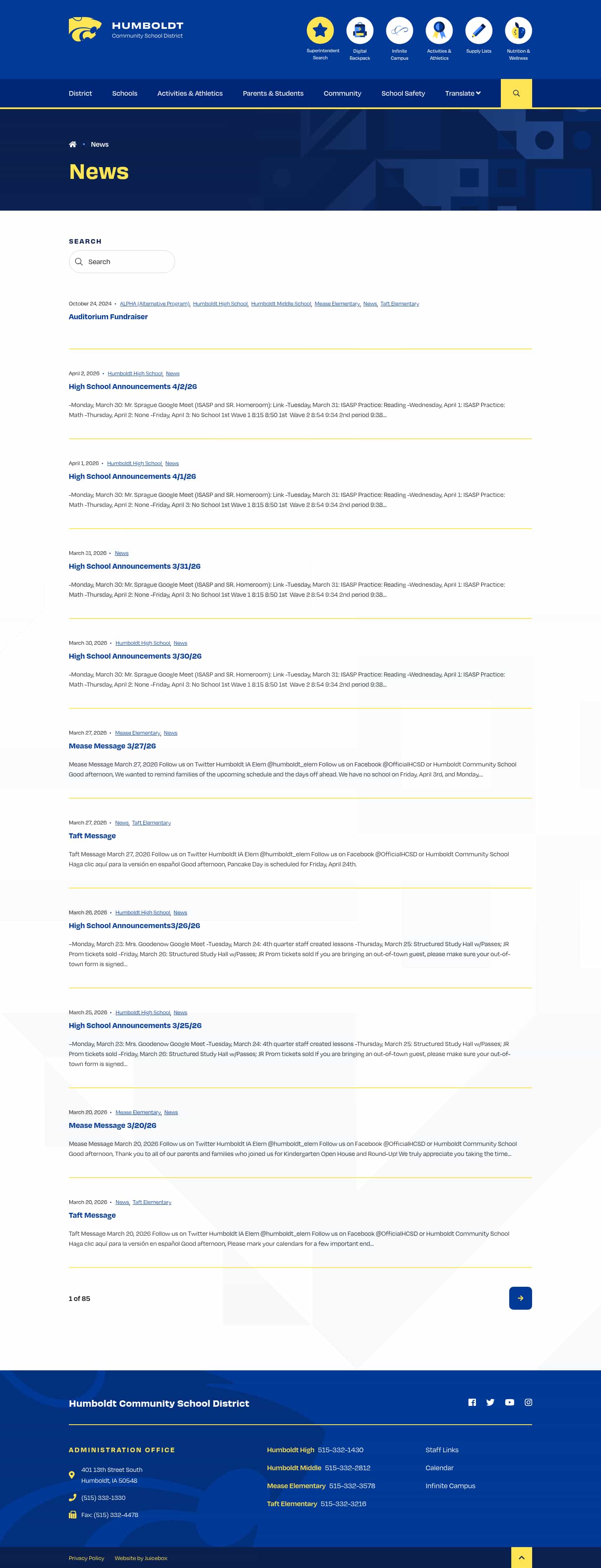 Latest website image capture