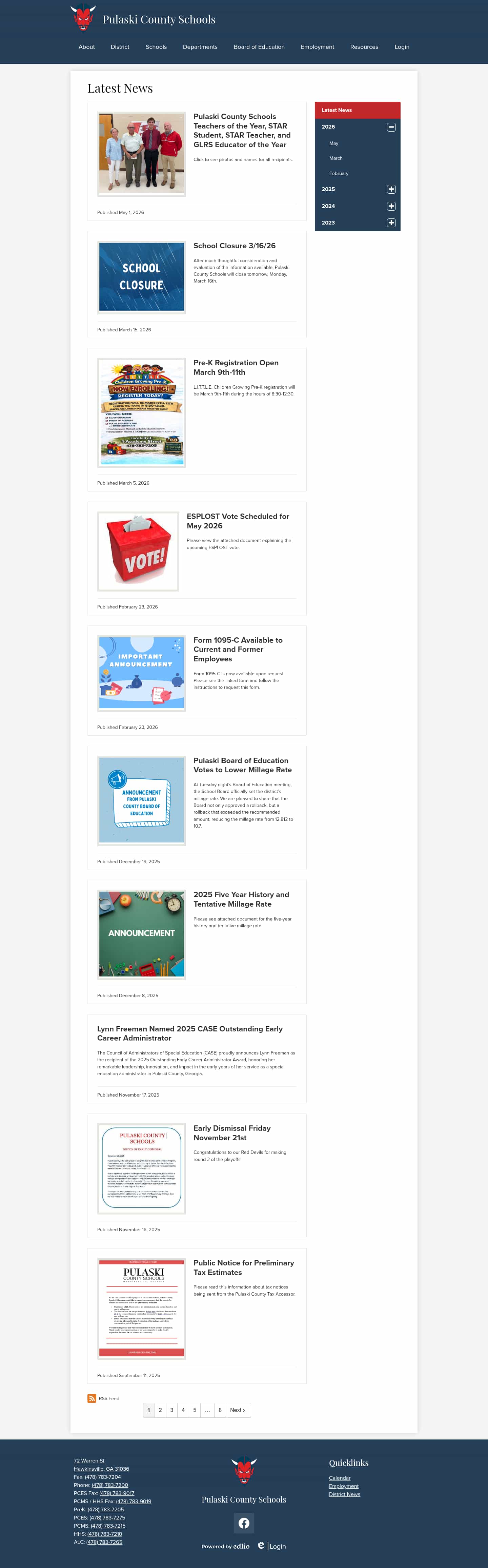 Latest website image capture