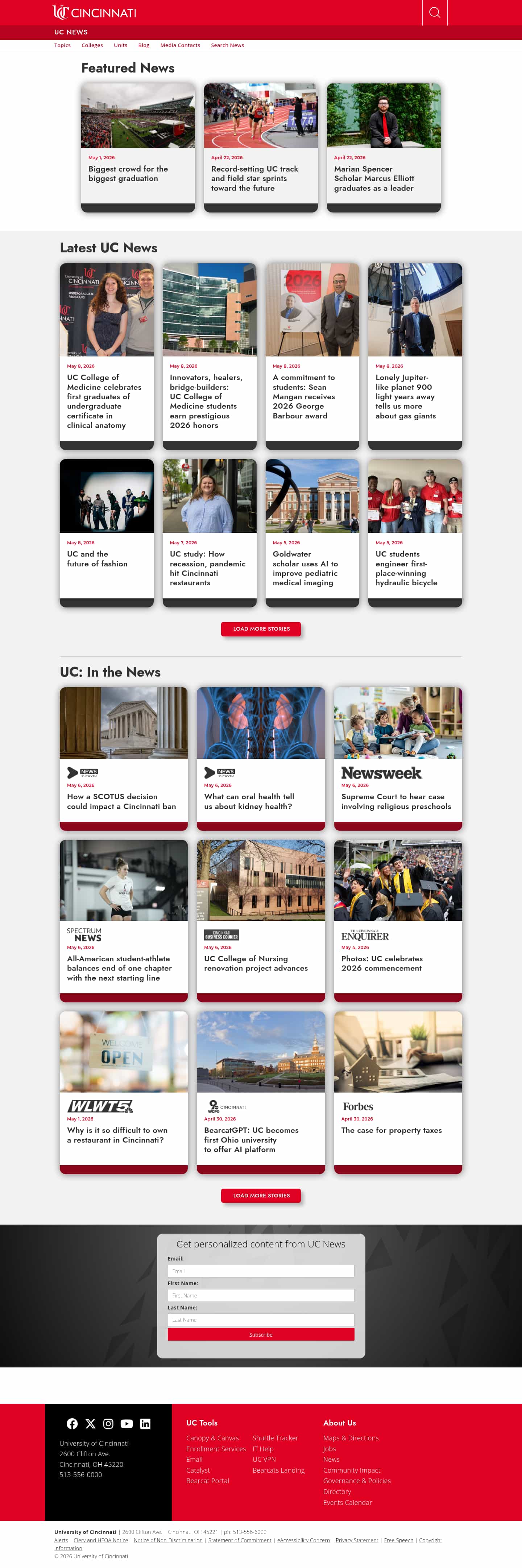 Latest website image capture