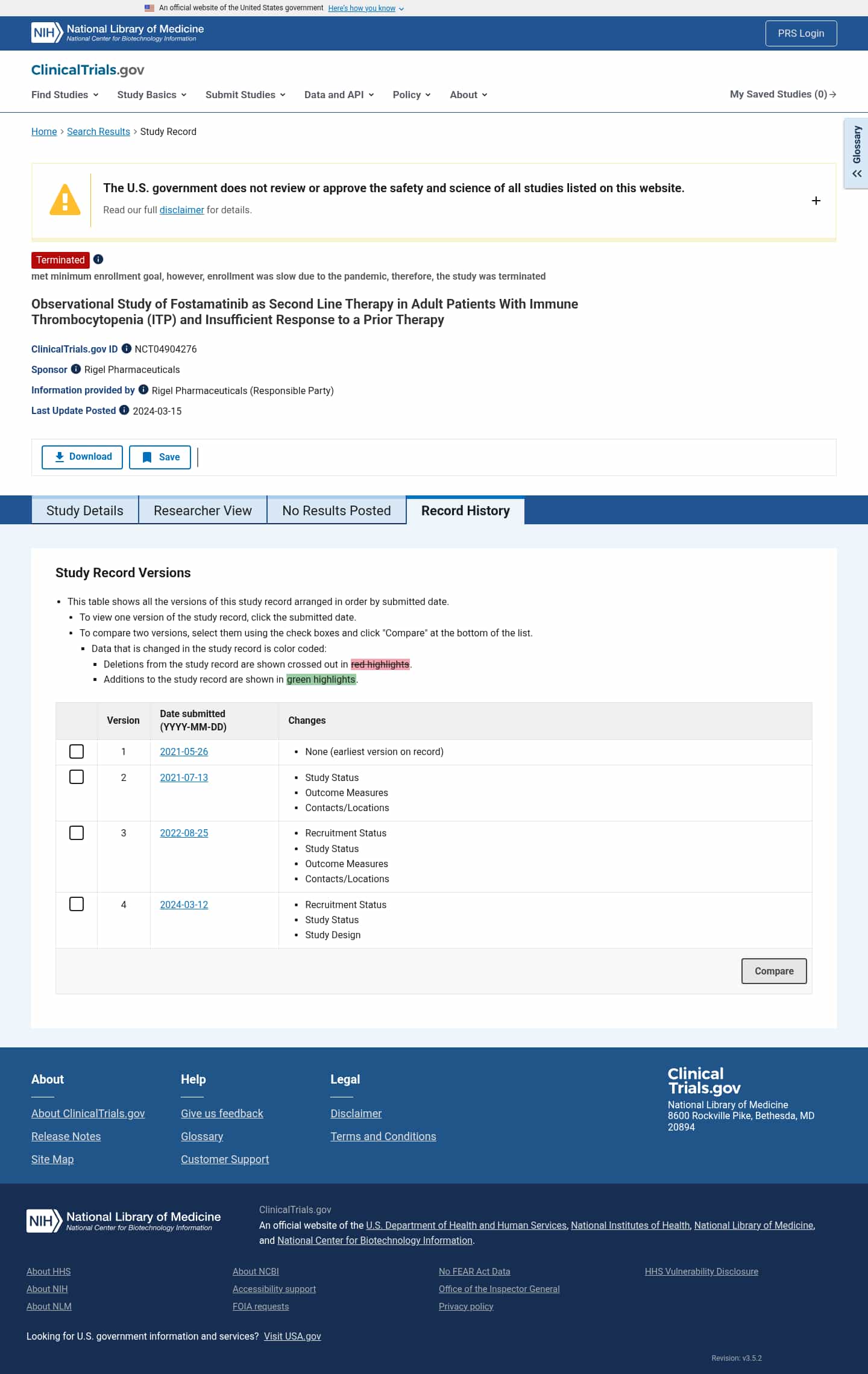 Latest website image capture