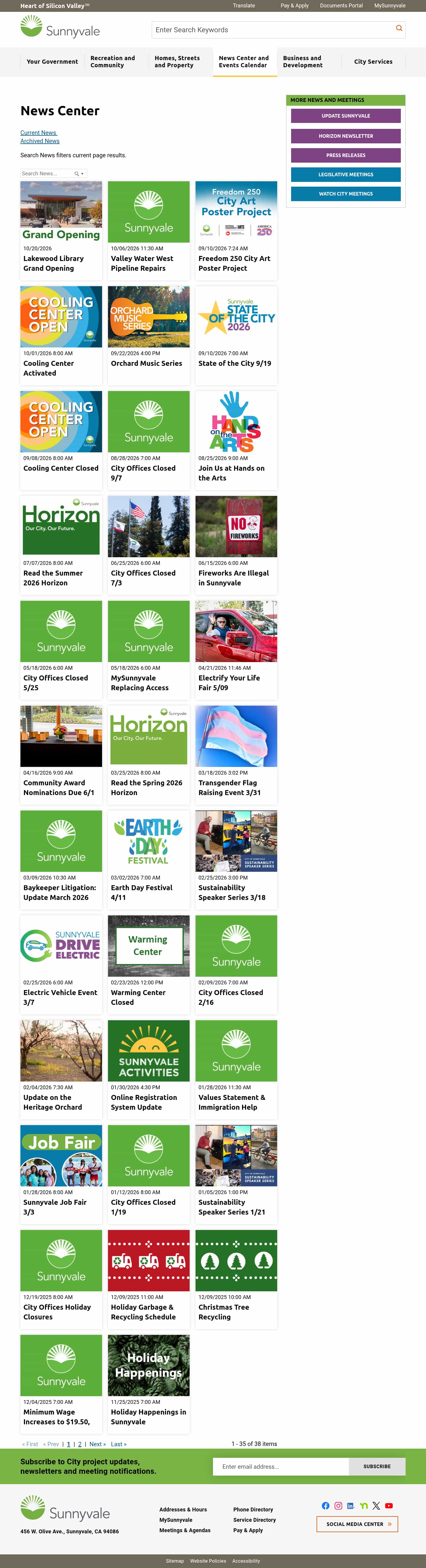 Latest website image capture