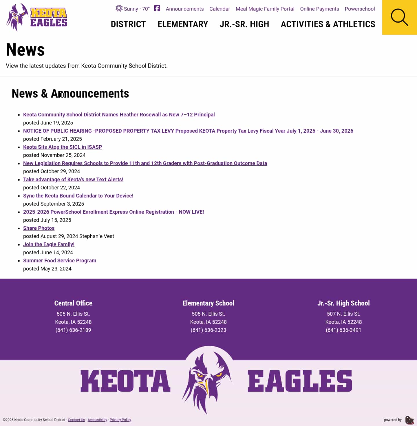 Latest website image capture