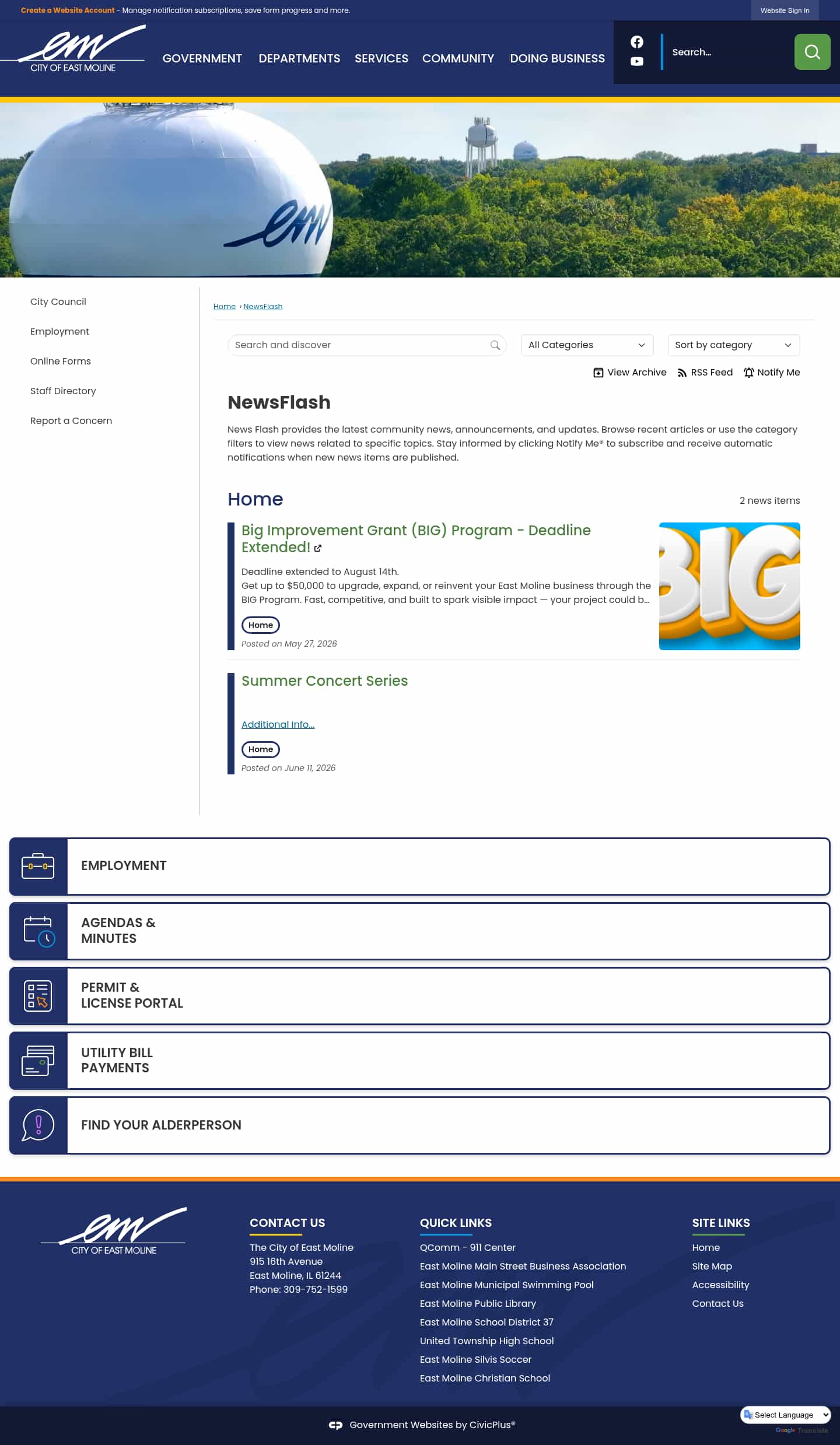 Latest website image capture