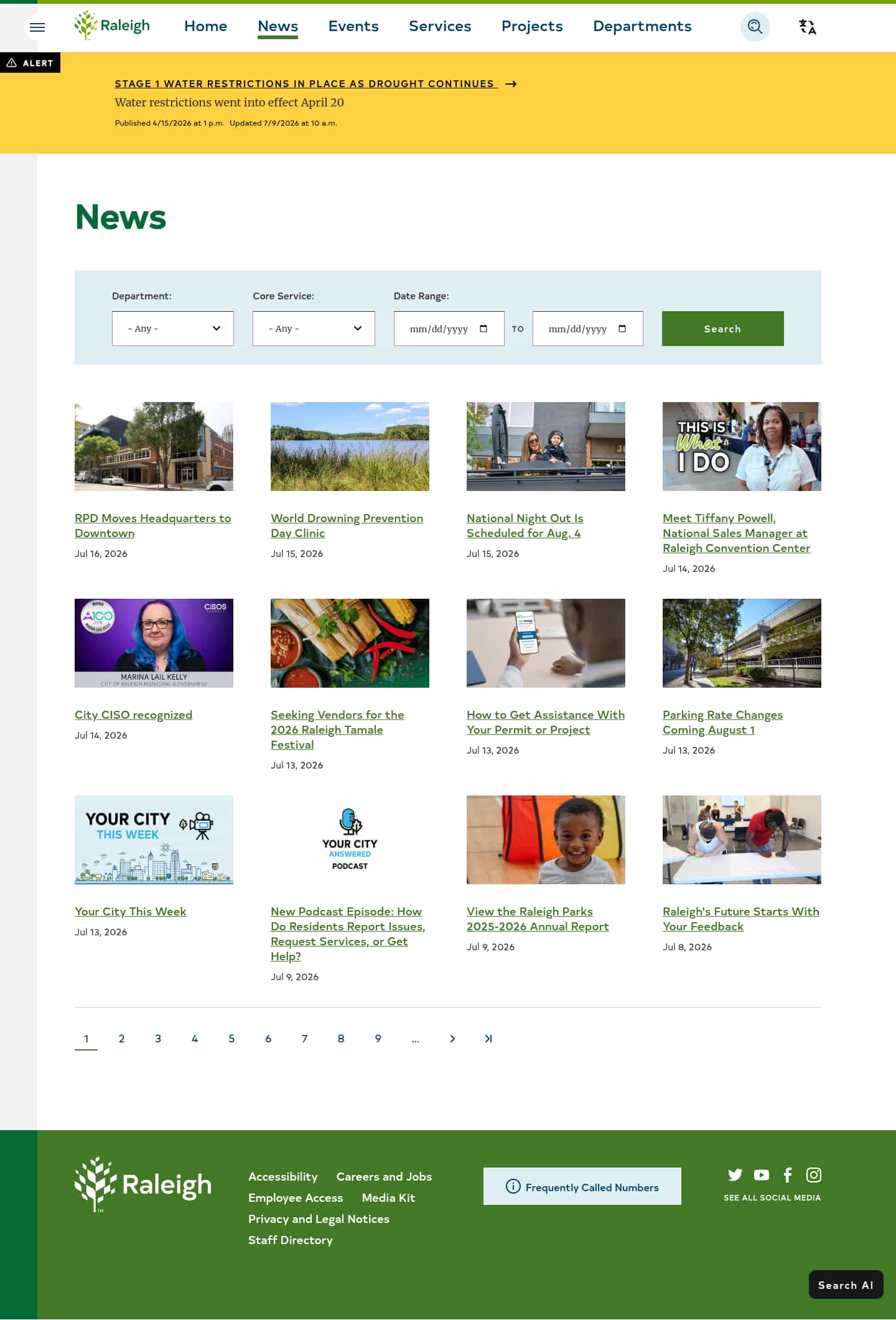 Latest website image capture