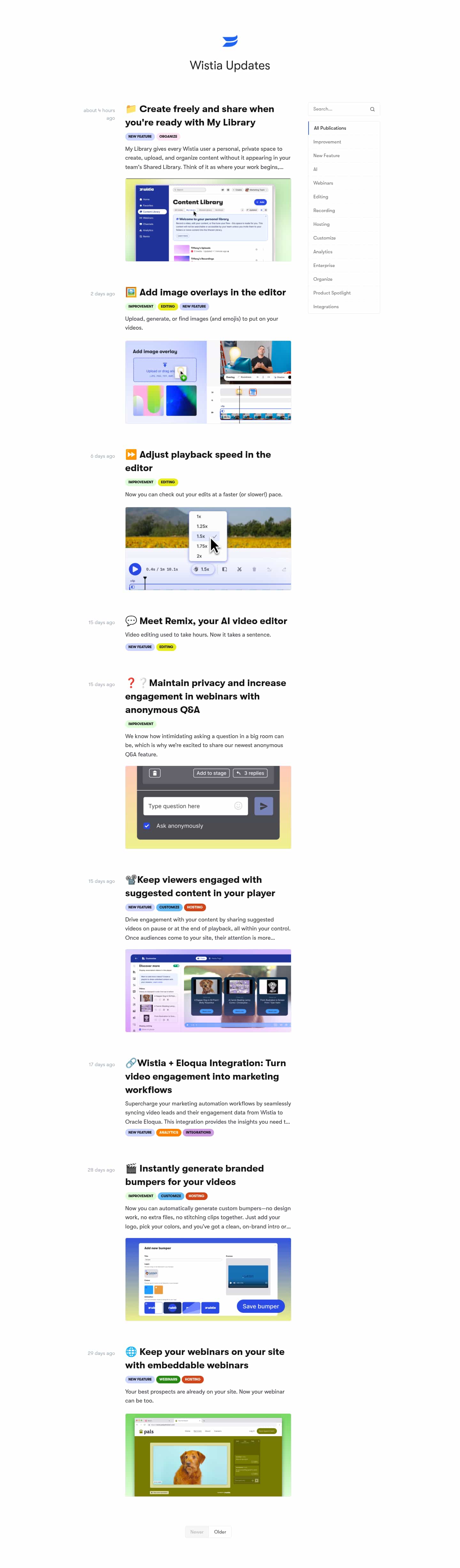 Latest website image capture