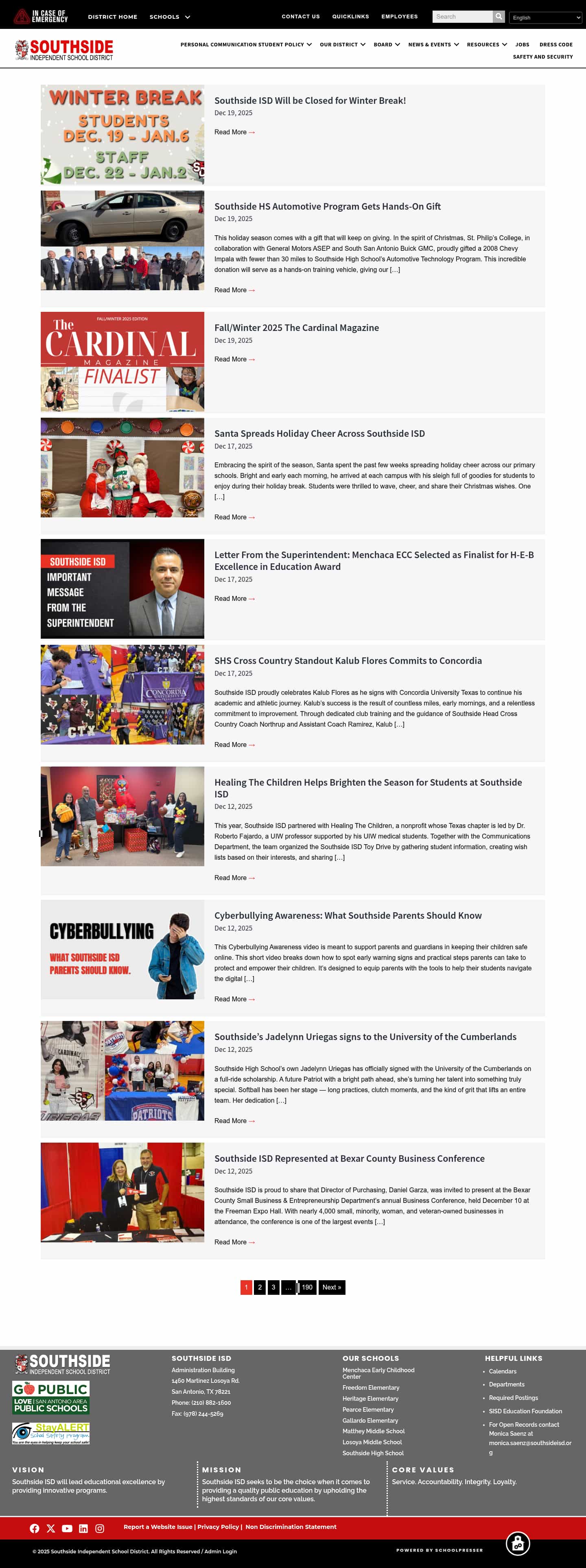 Latest website image capture