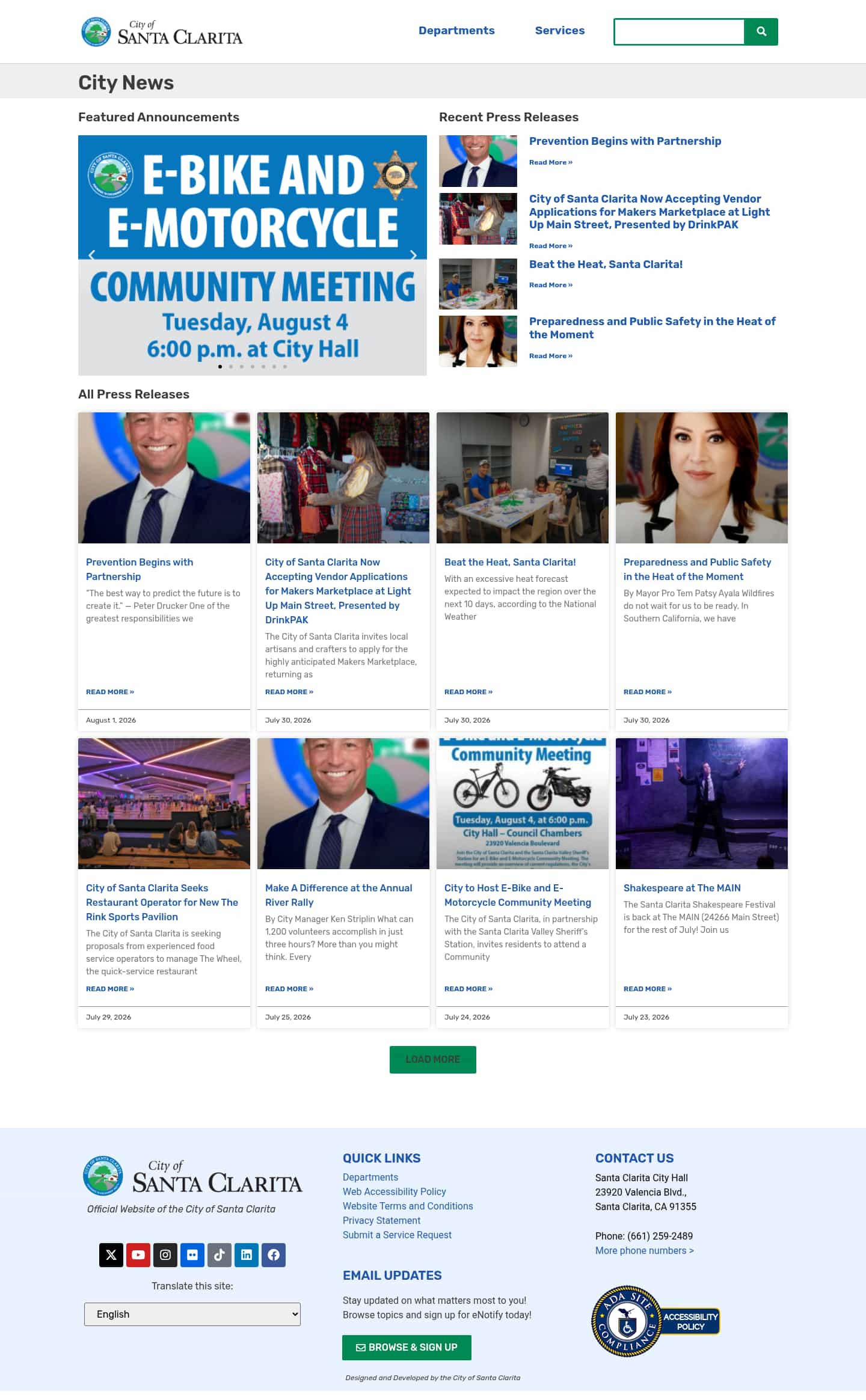 Latest website image capture