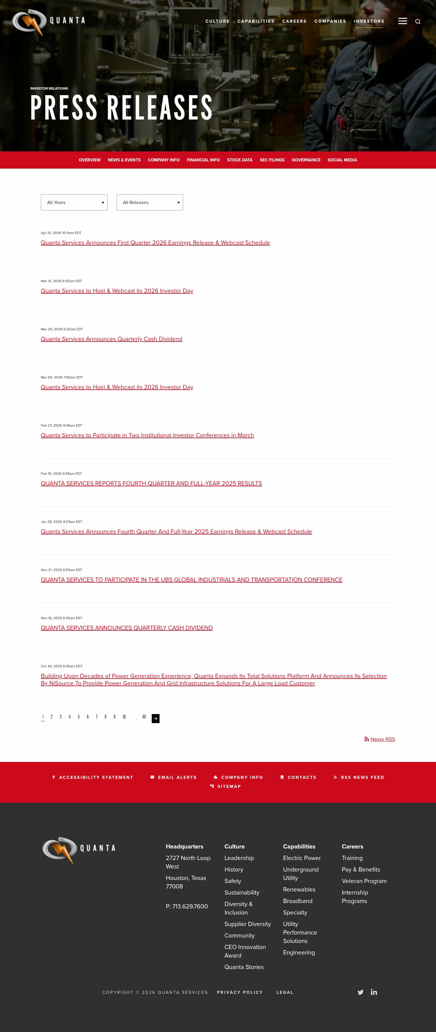 Latest website image capture