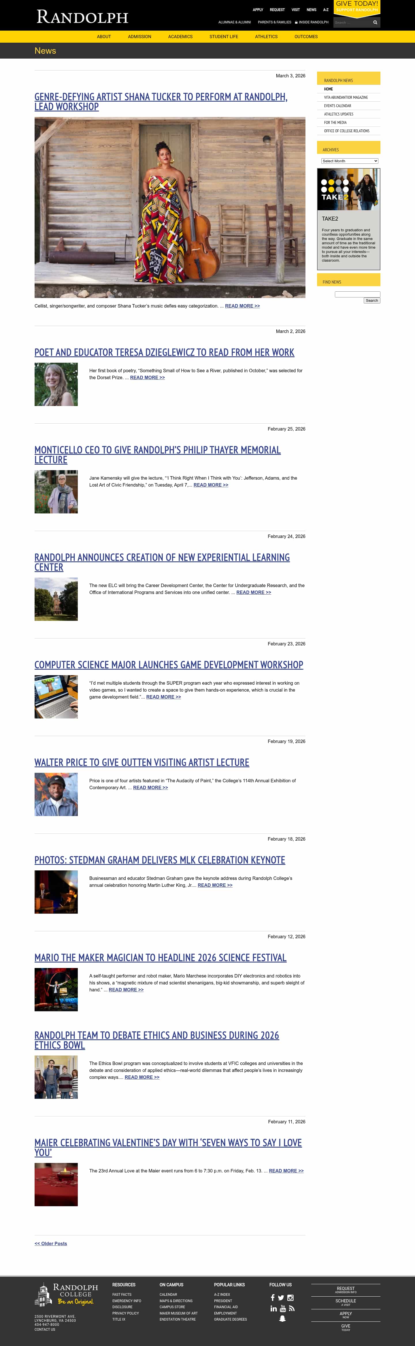 Latest website image capture