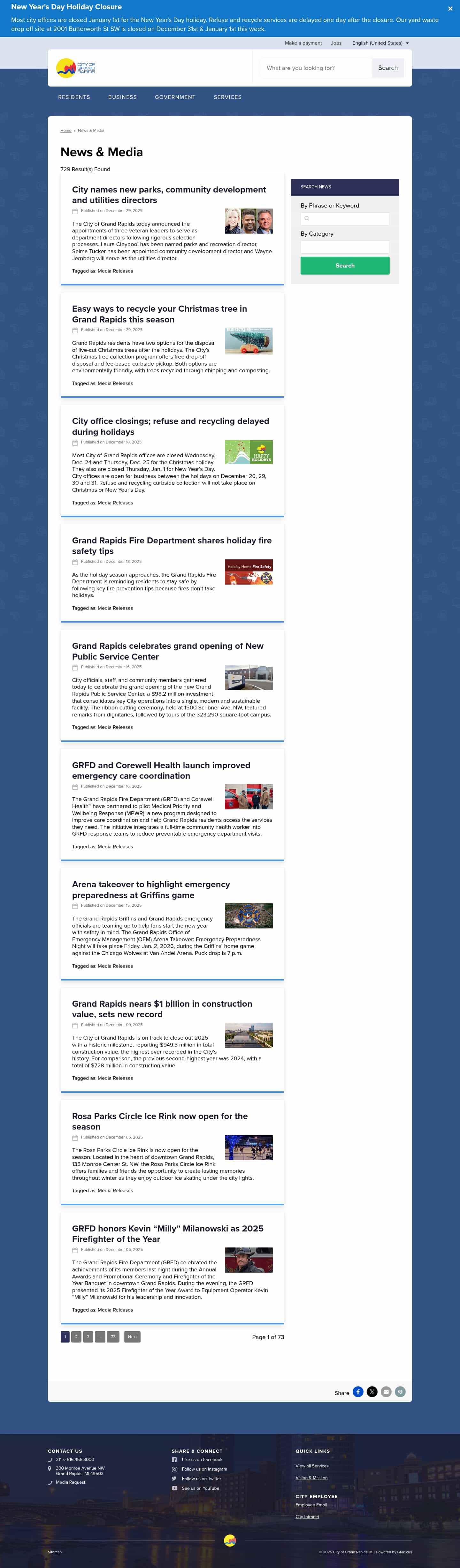 Latest website image capture