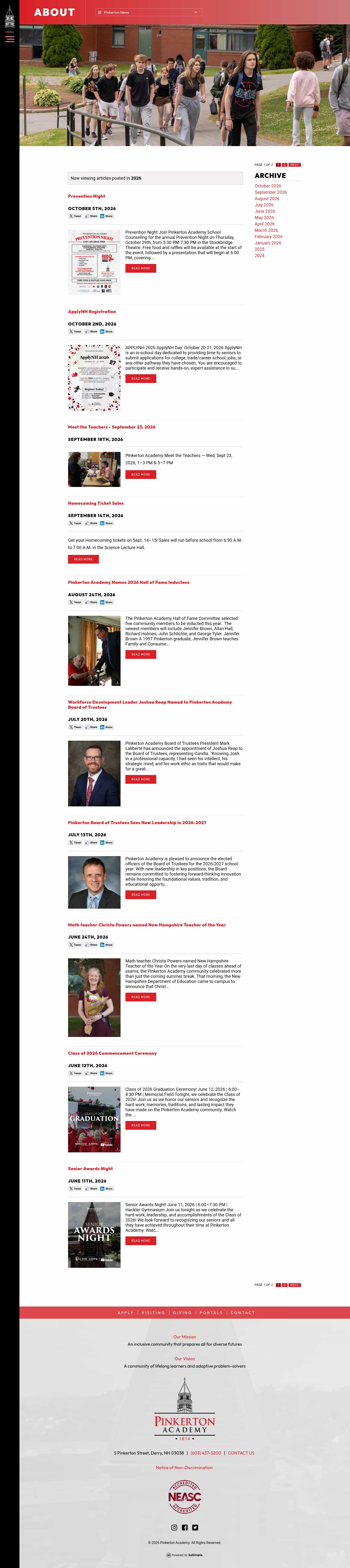 Latest website image capture