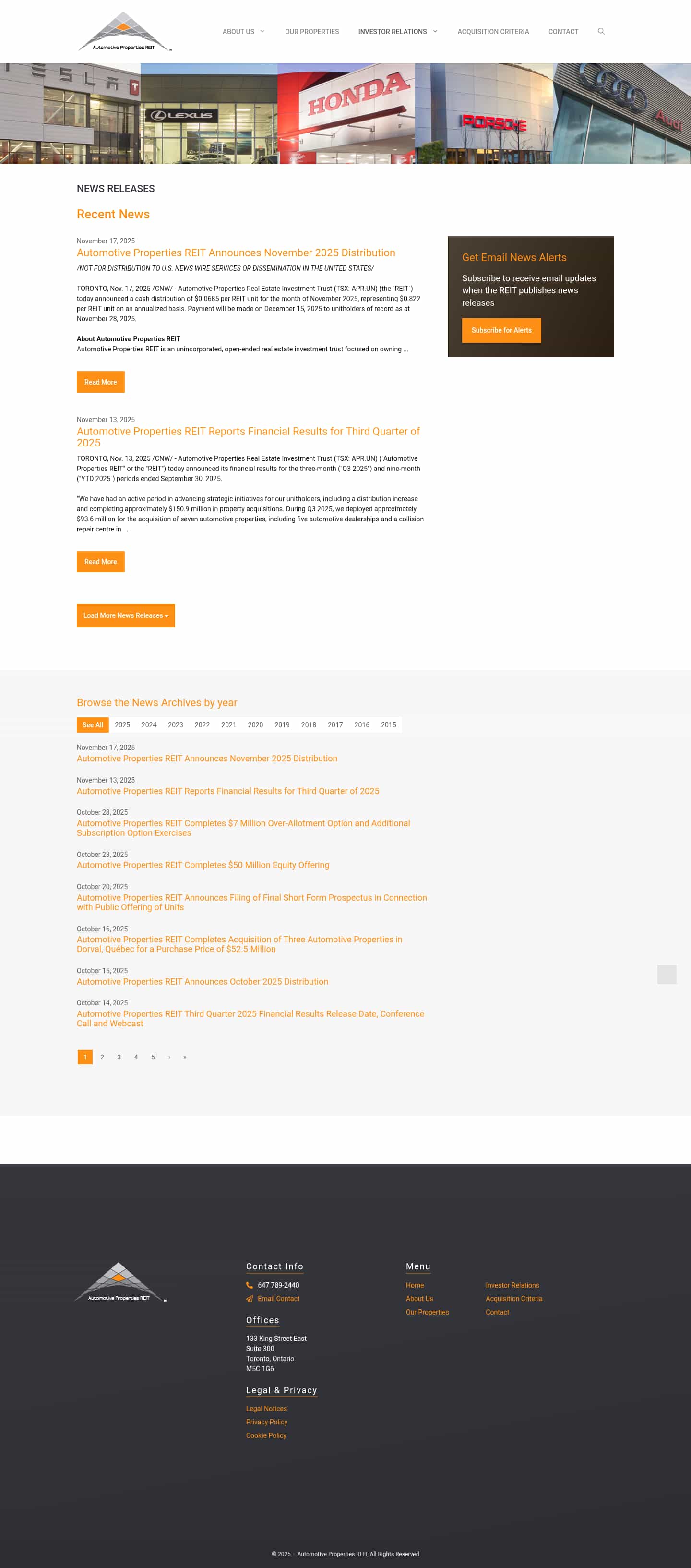 Latest website image capture