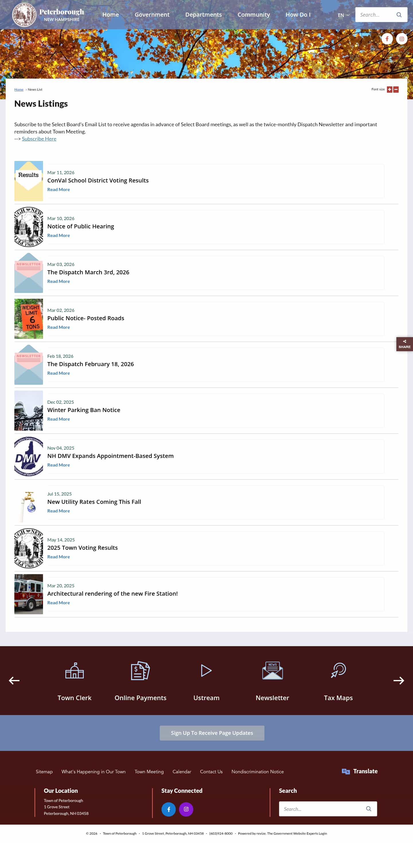 Latest website image capture