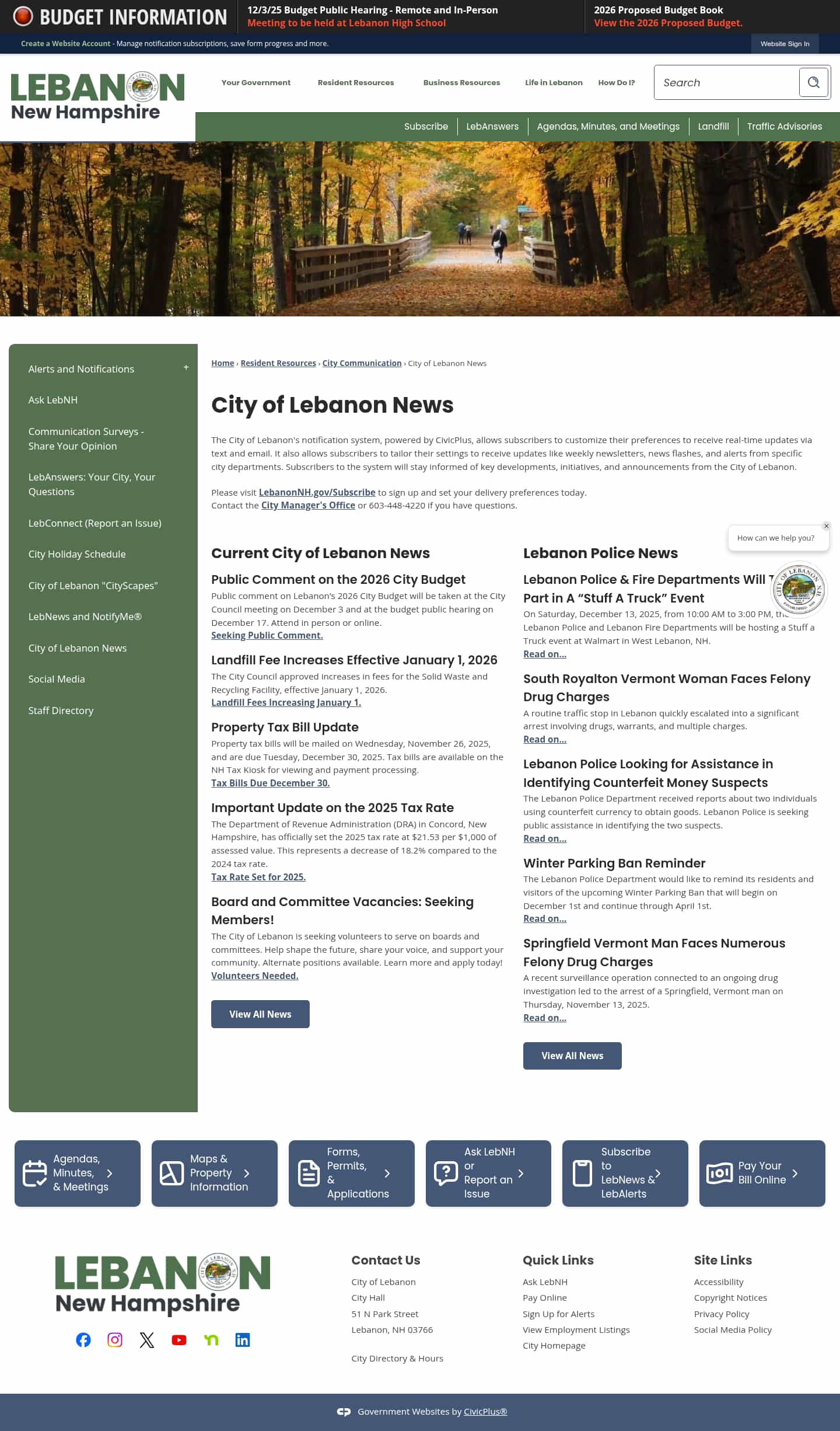 Latest website image capture