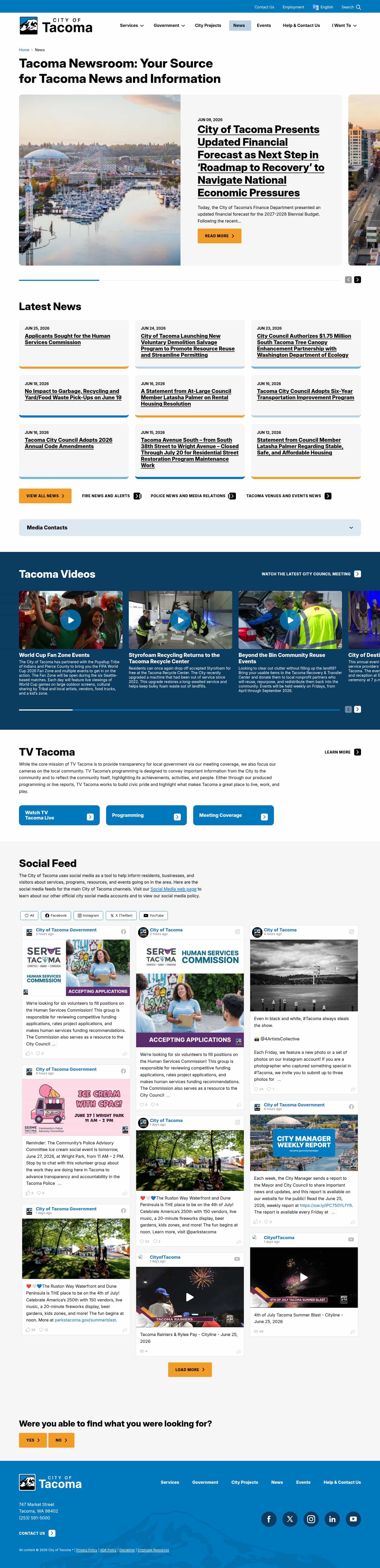 Latest website image capture