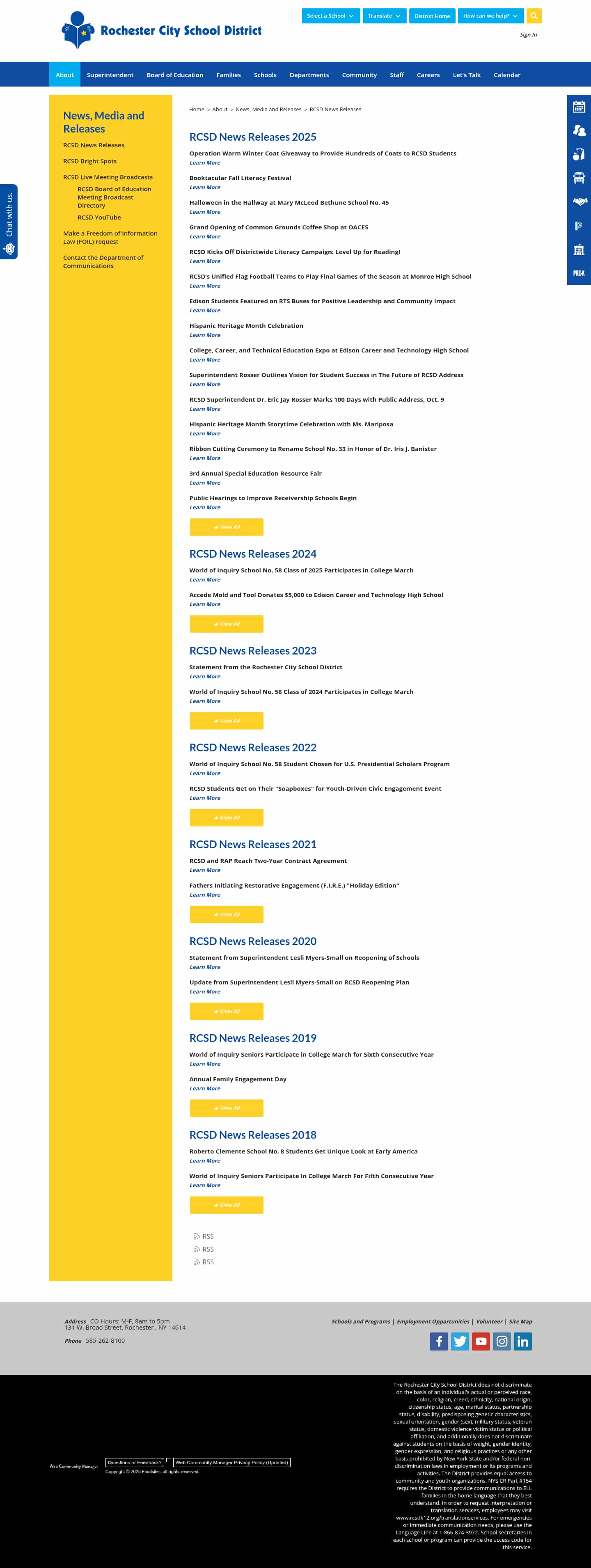 Latest website image capture