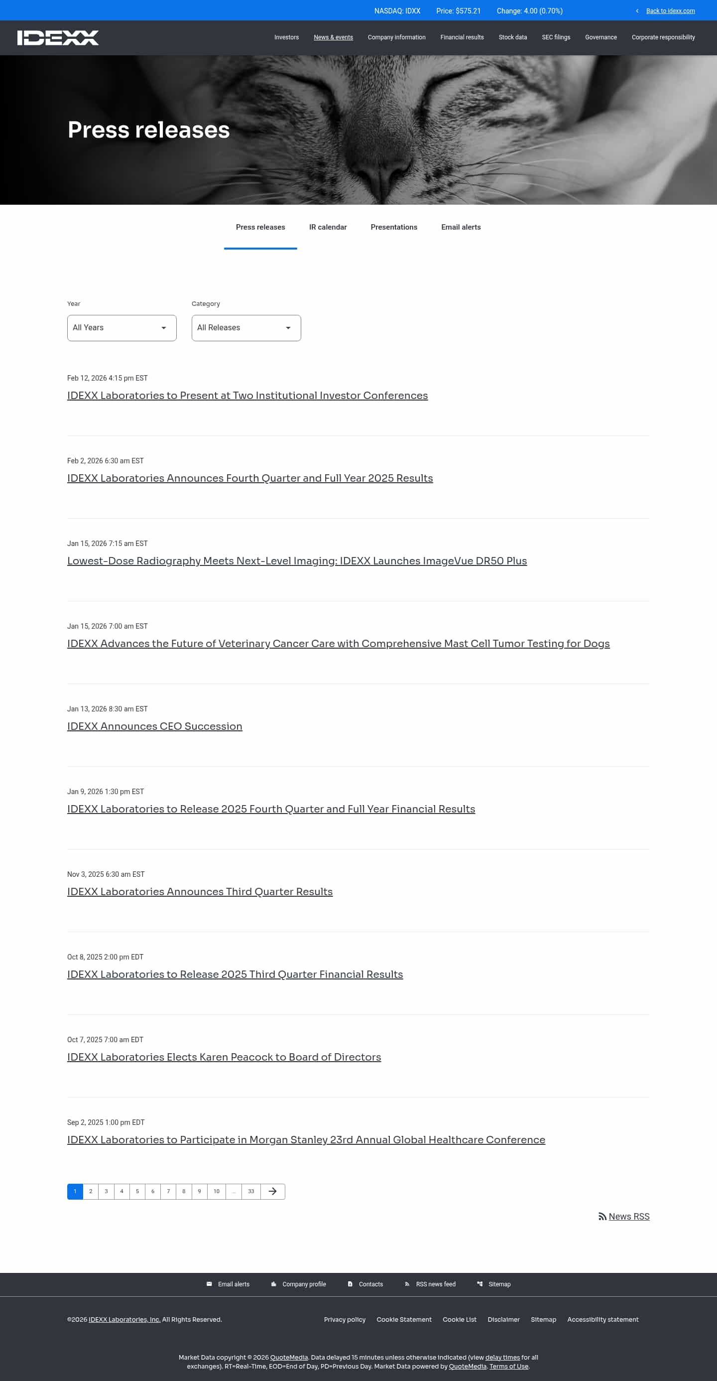 Latest website image capture