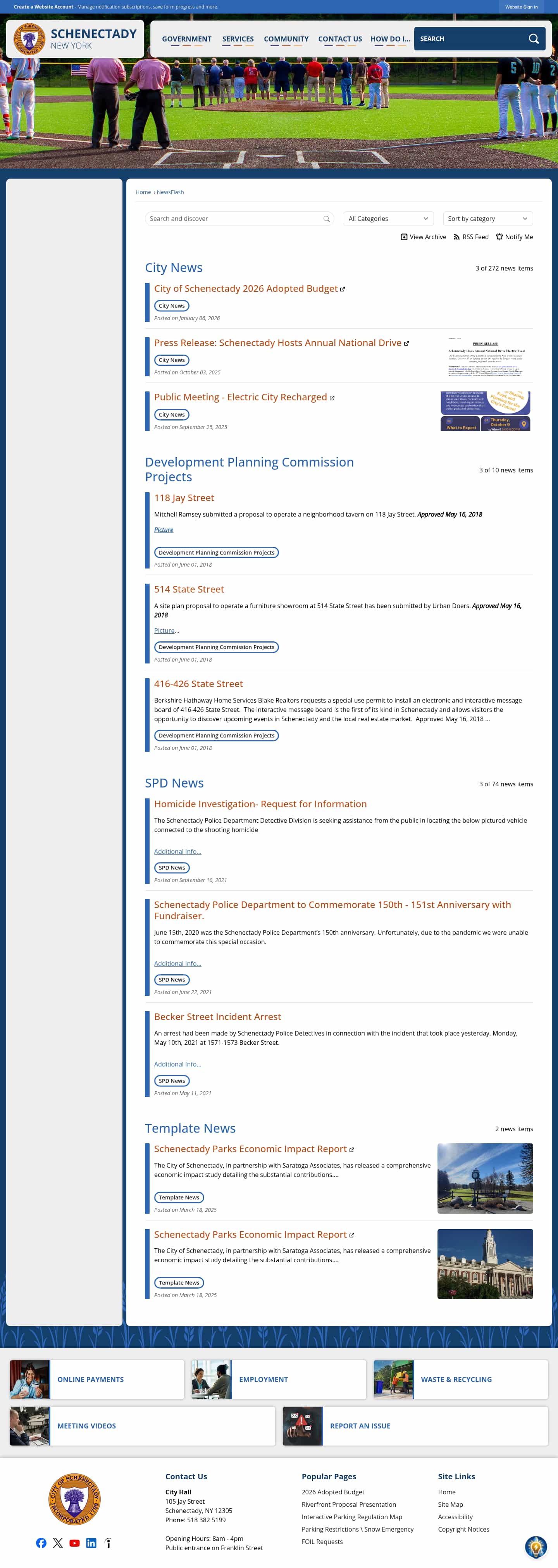 Latest website image capture
