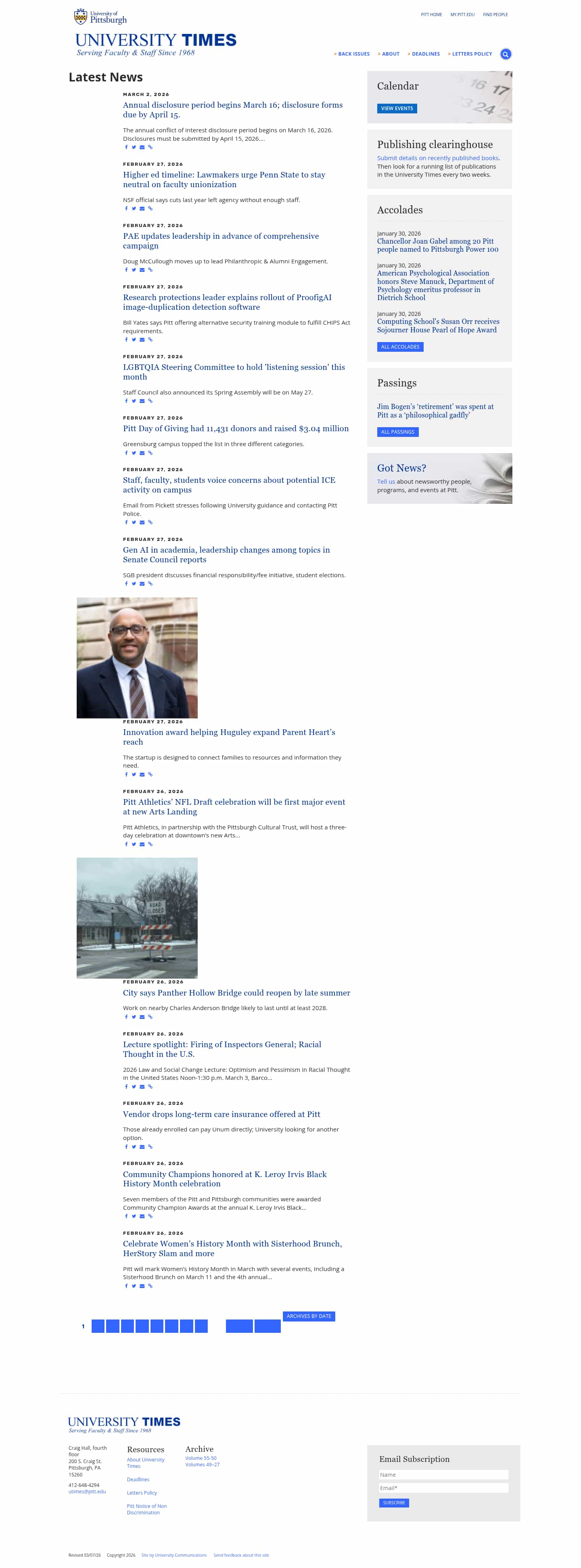 Latest website image capture