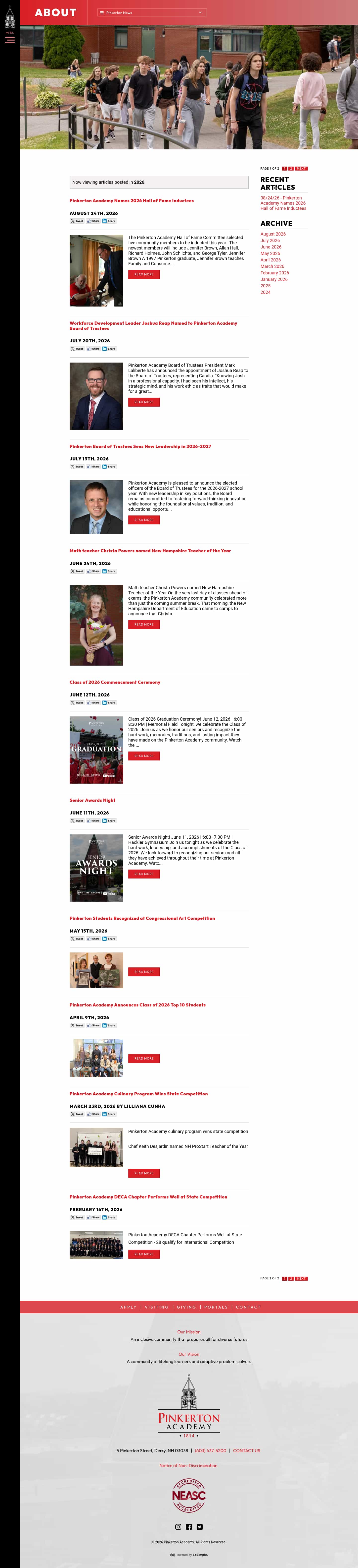 Latest website image capture