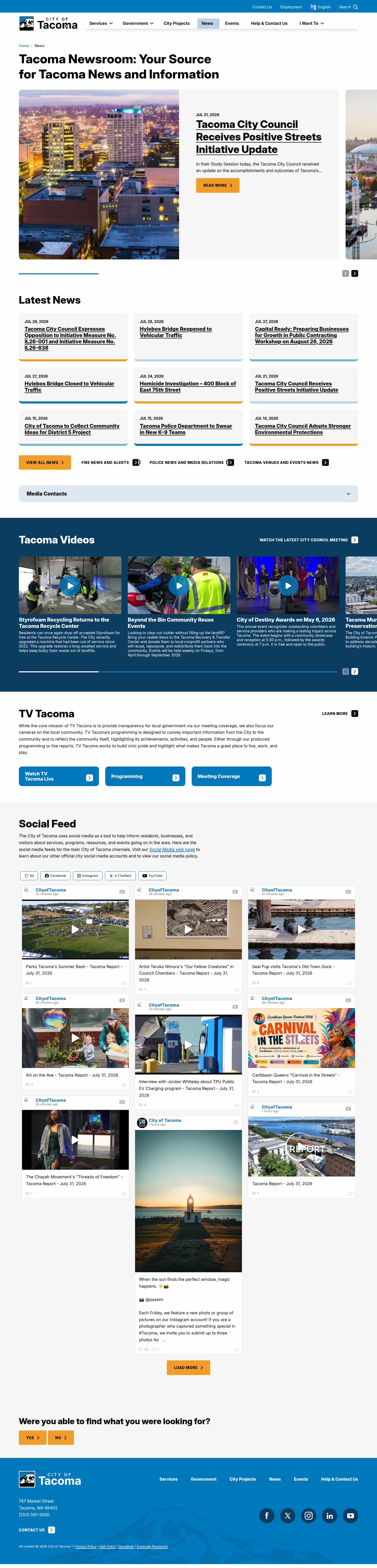 Latest website image capture
