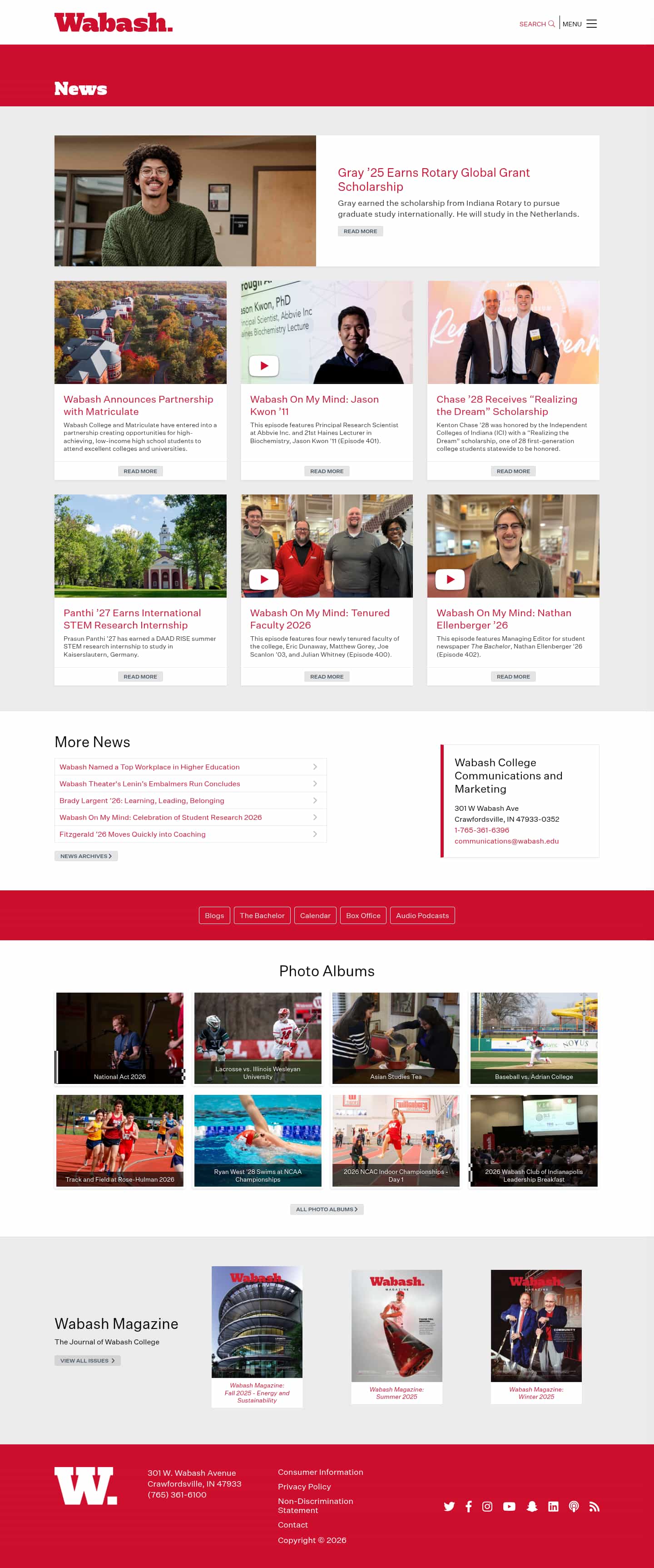 Latest website image capture