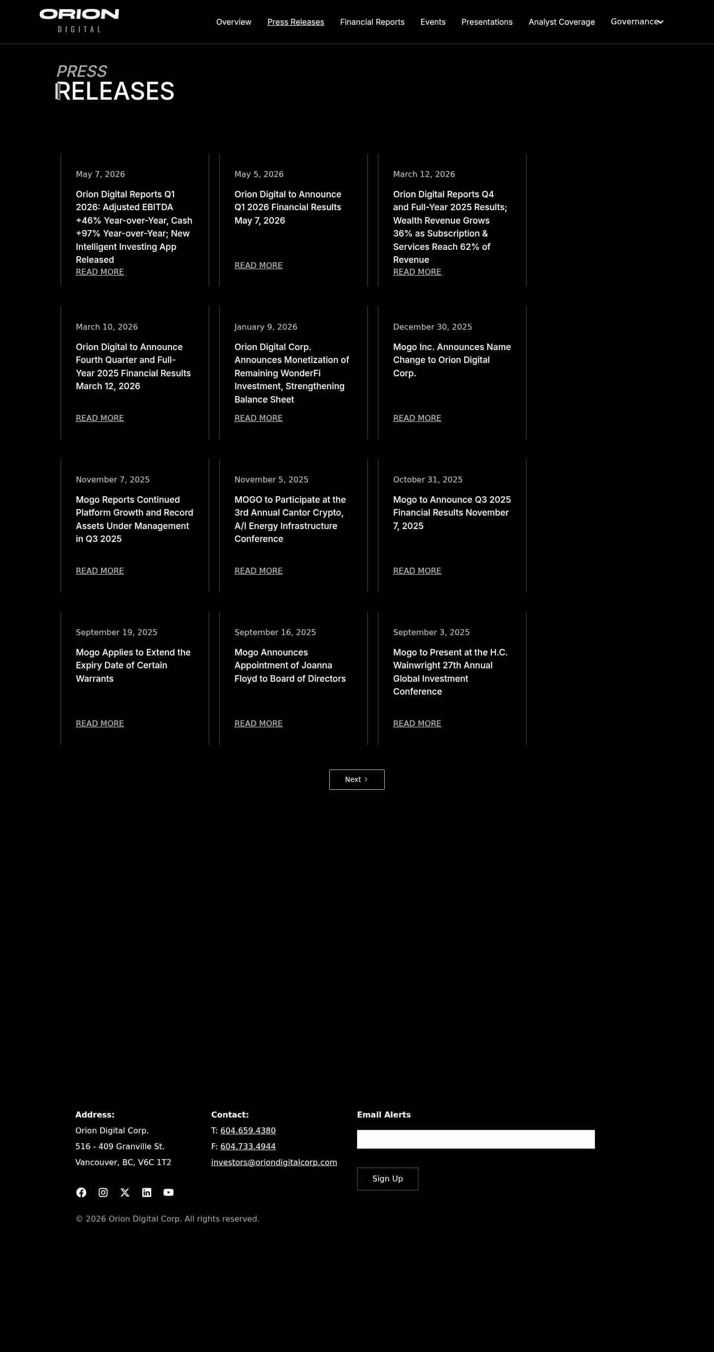 Latest website image capture