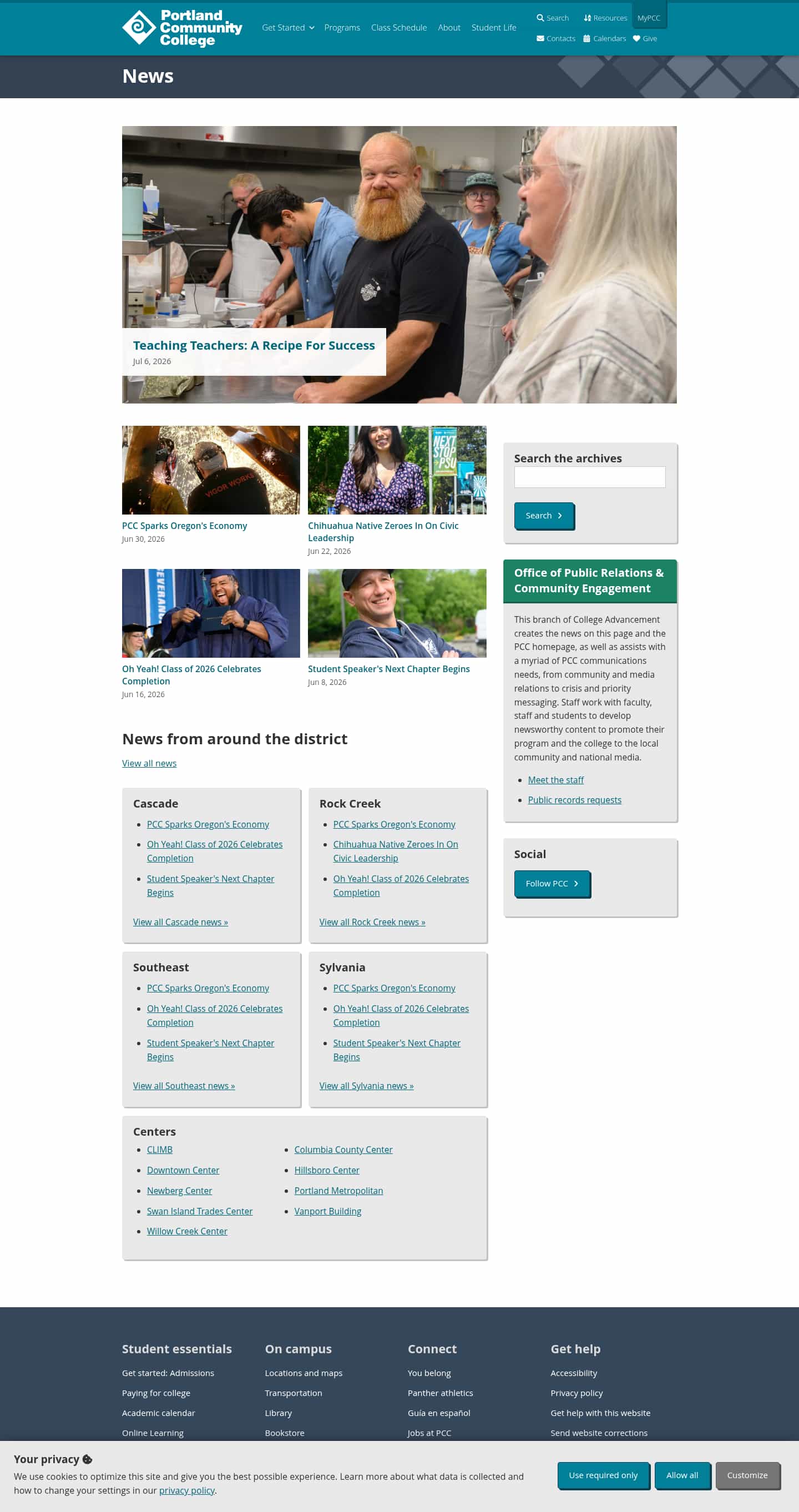Latest website image capture