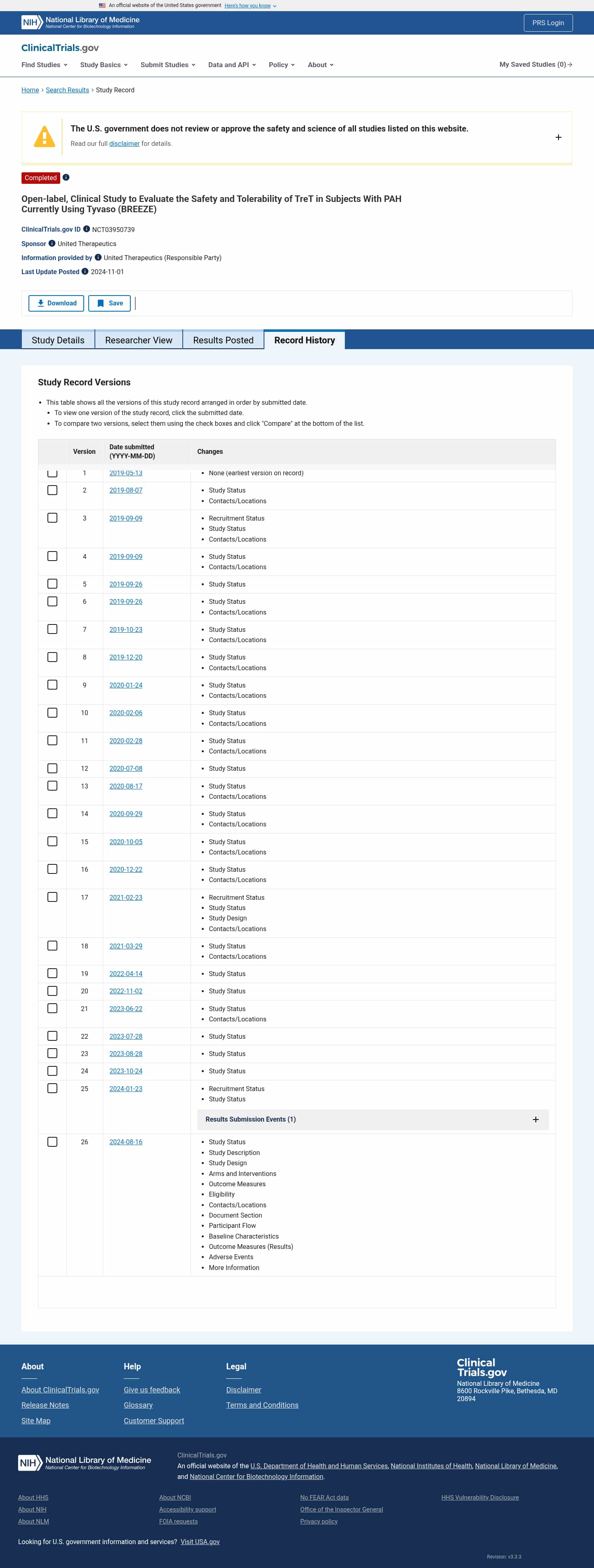 Latest website image capture
