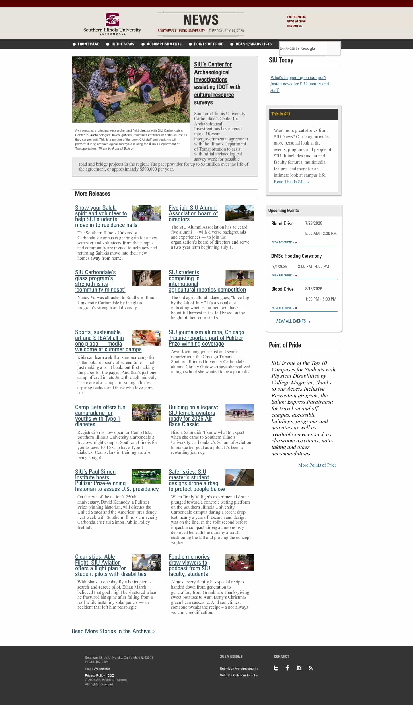 Latest website image capture