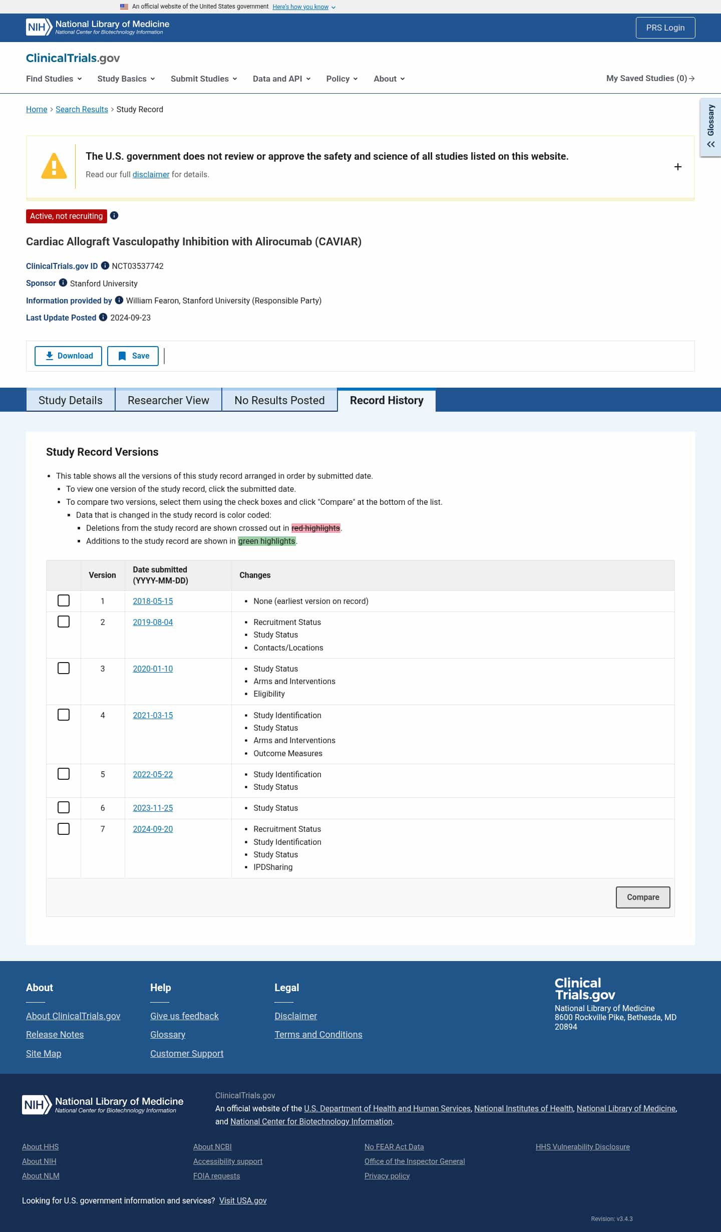 Latest website image capture