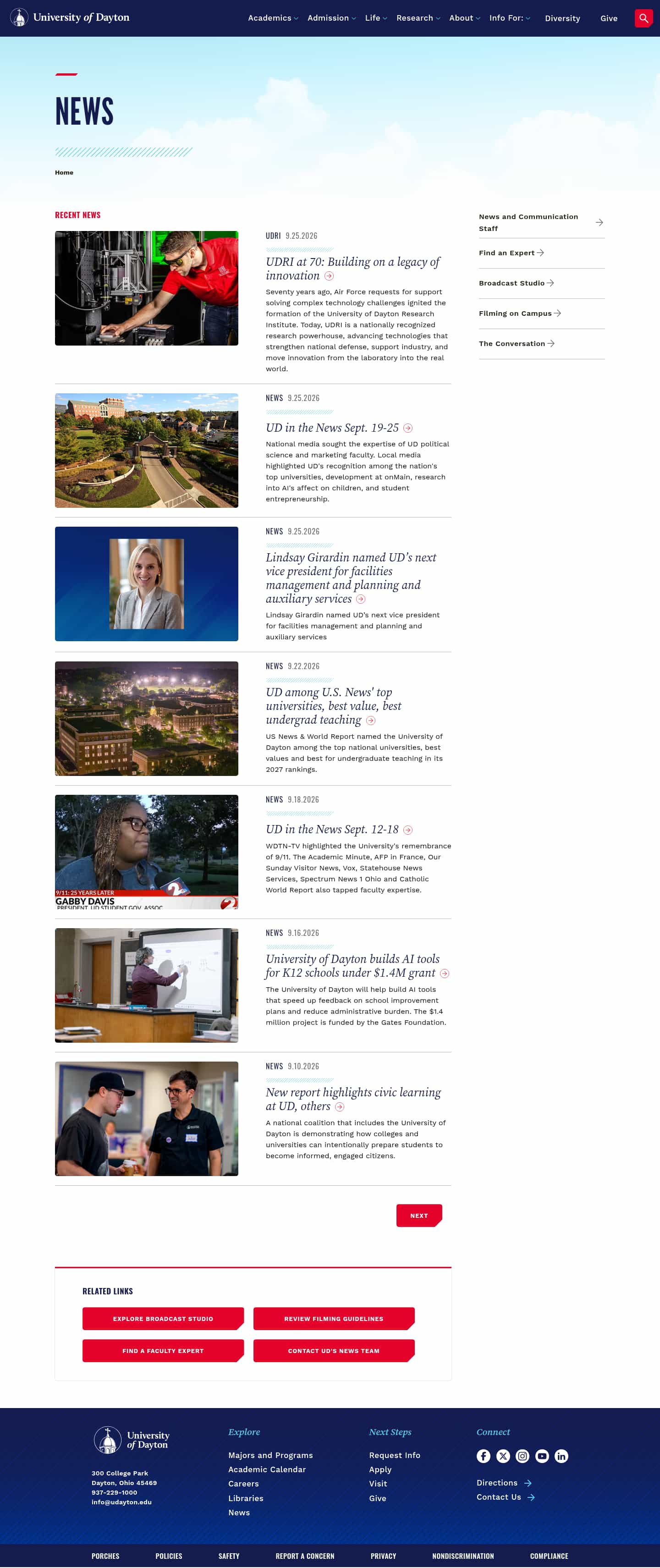 Latest website image capture