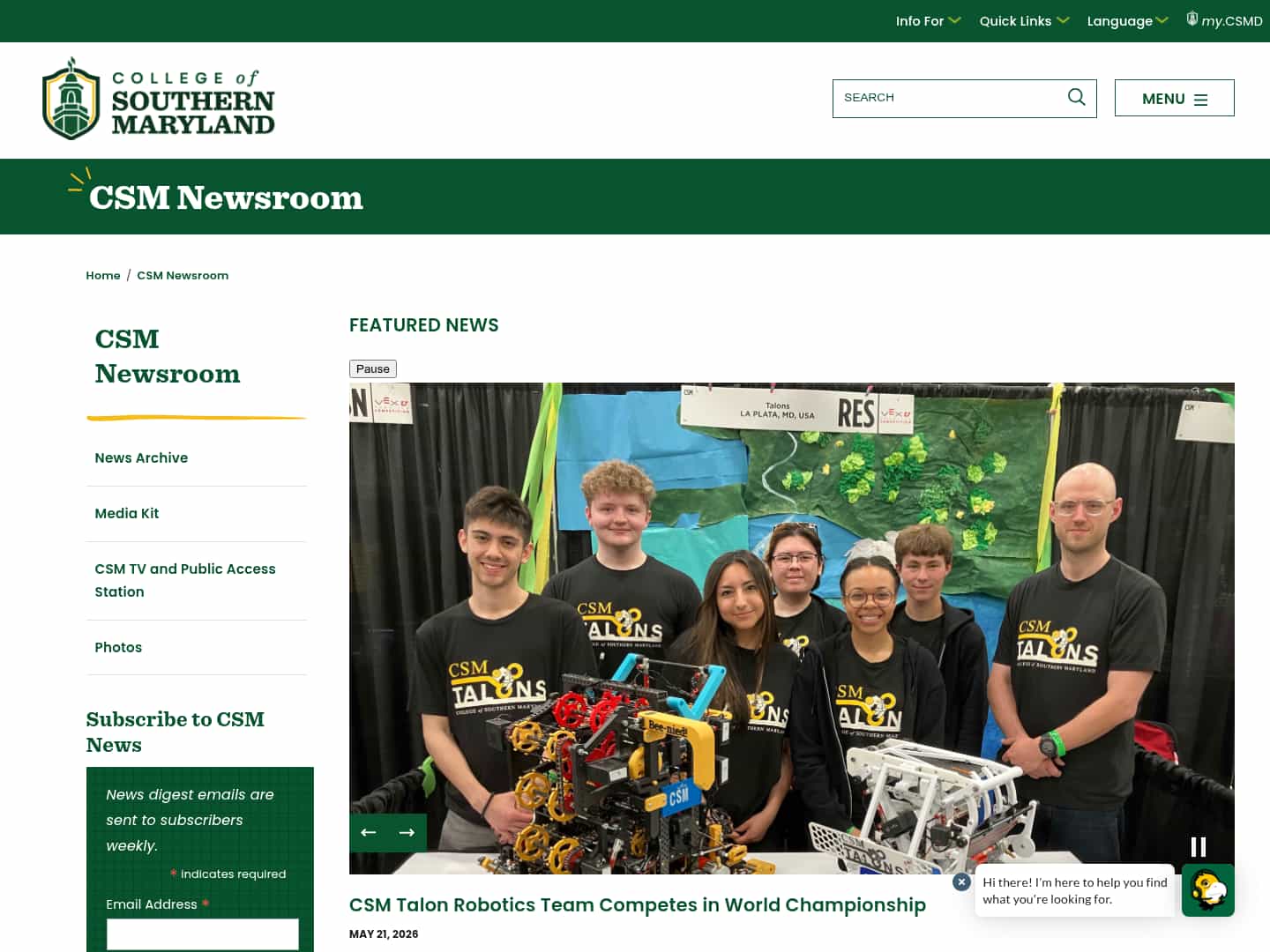 Latest website image capture