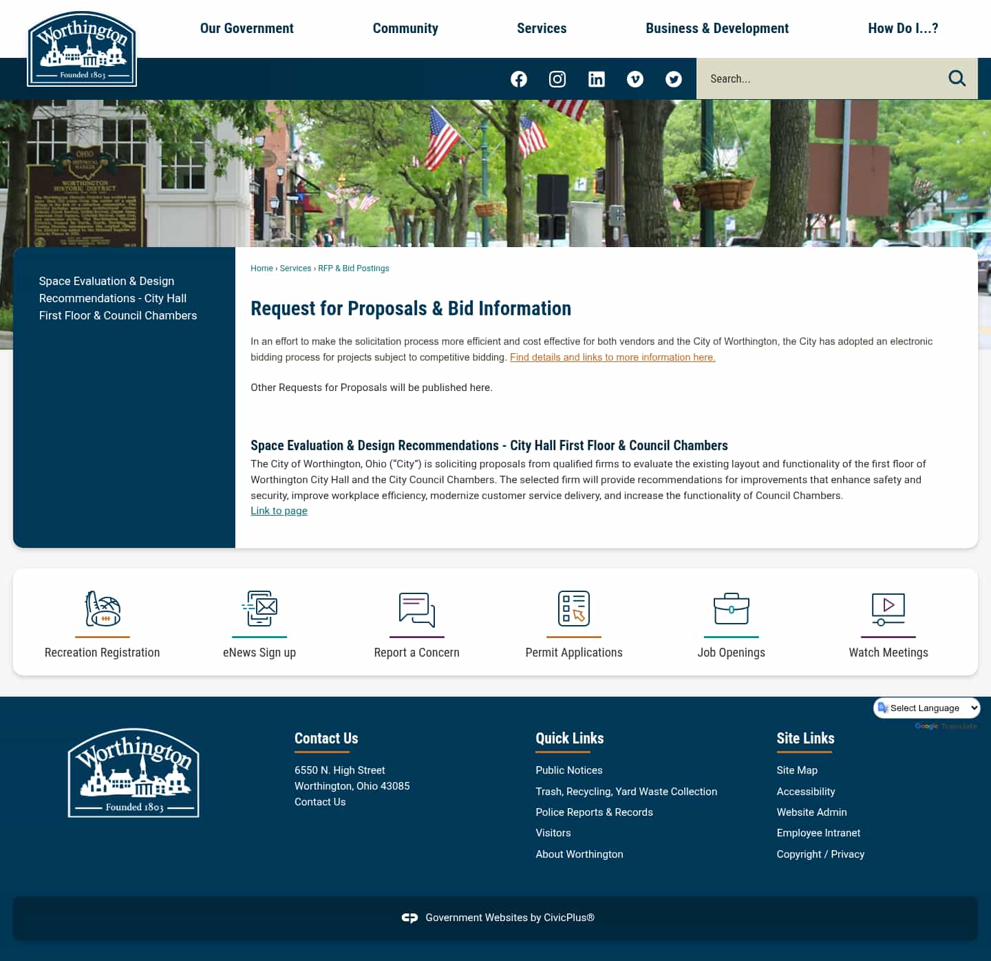 Latest website image capture