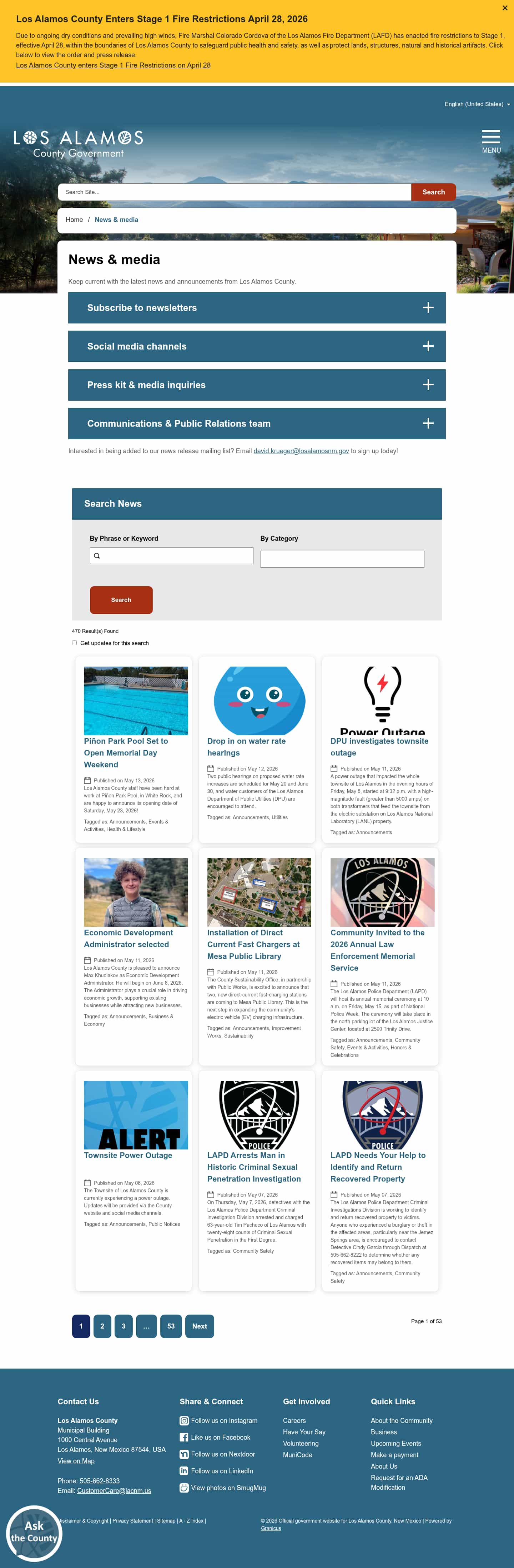 Latest website image capture