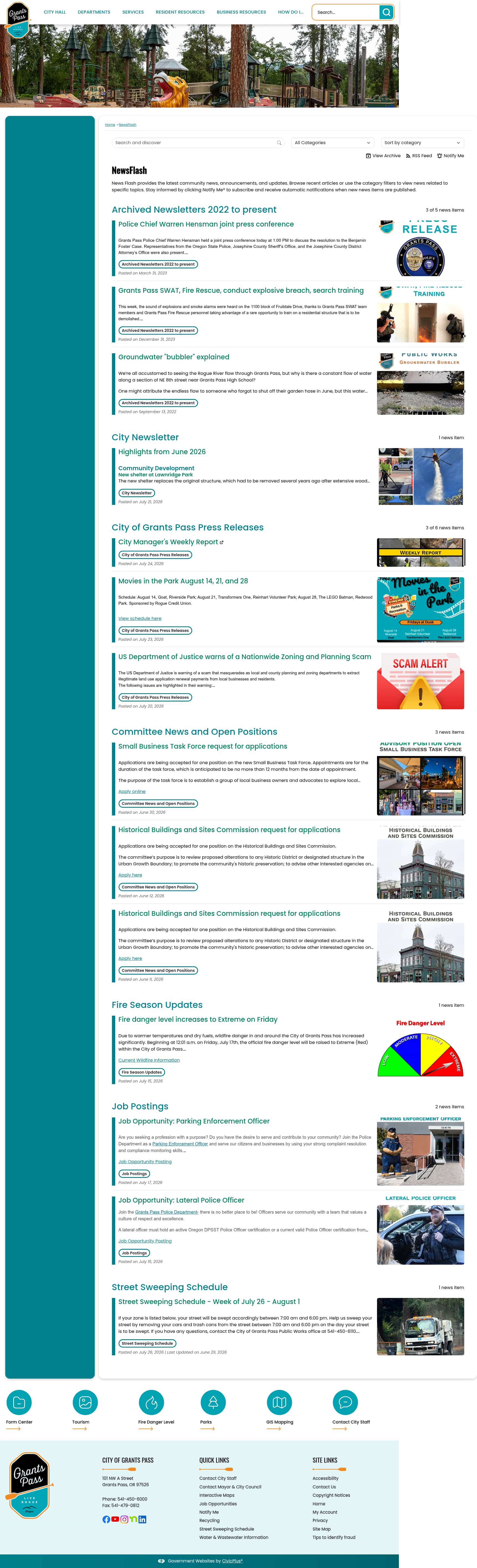 Latest website image capture