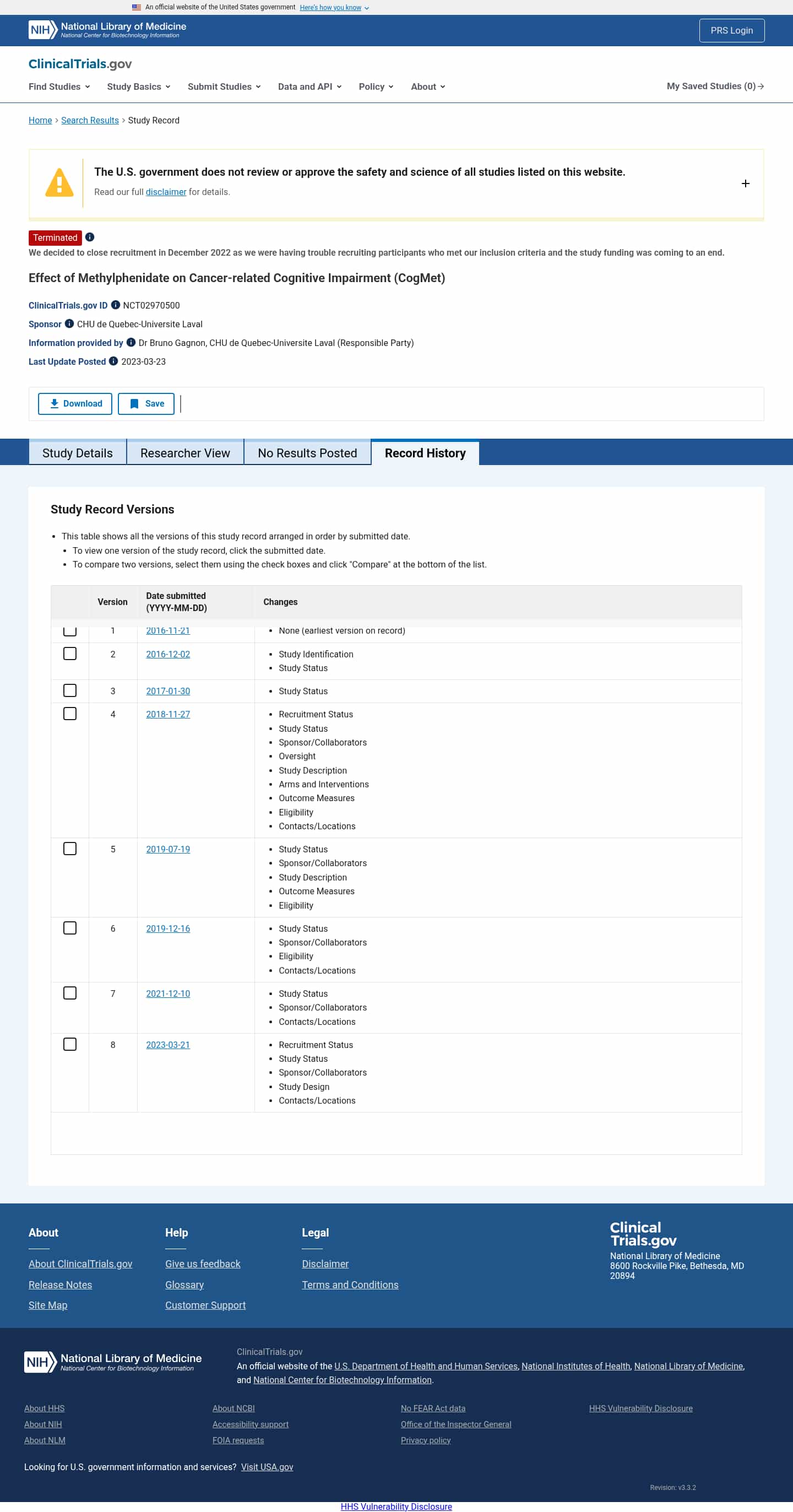 Latest website image capture