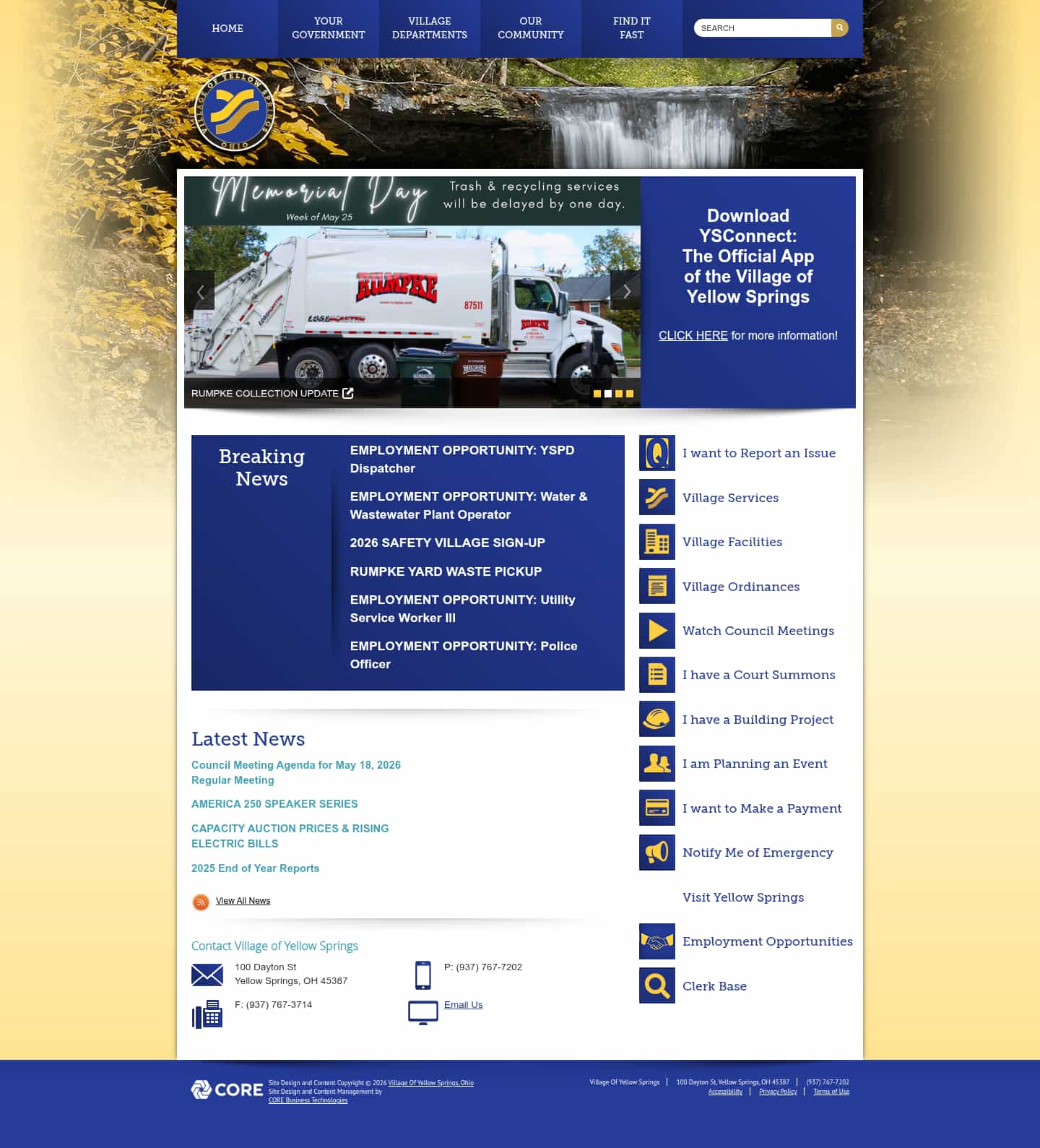 Latest website image capture