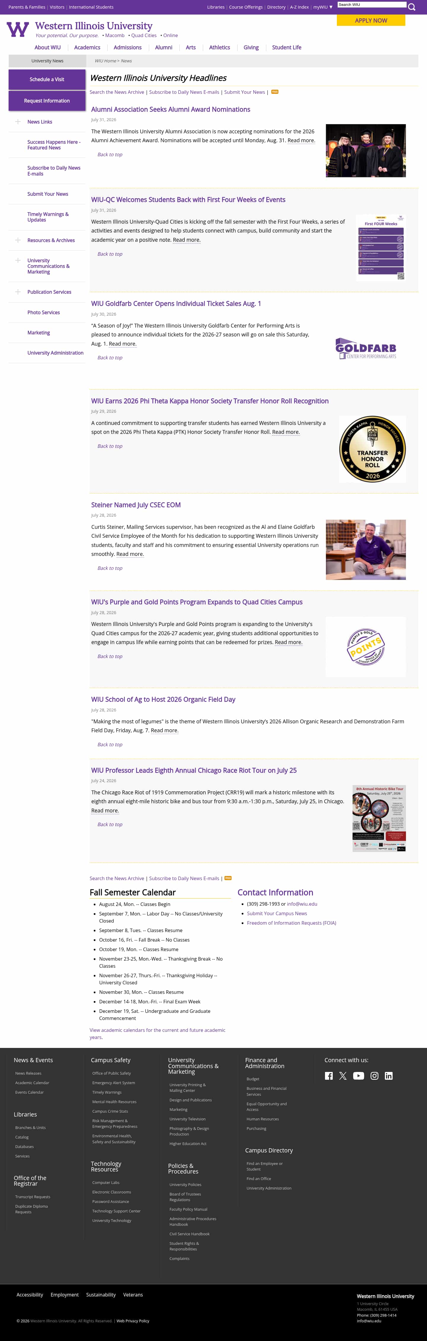 Latest website image capture