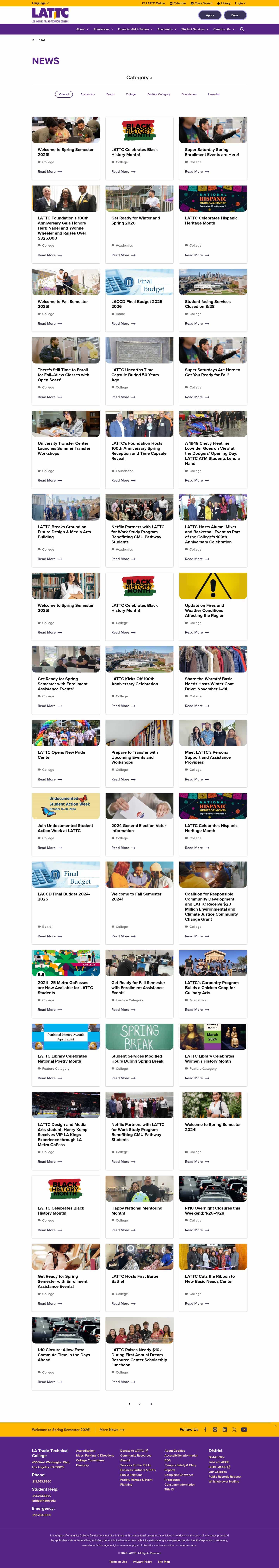 Latest website image capture