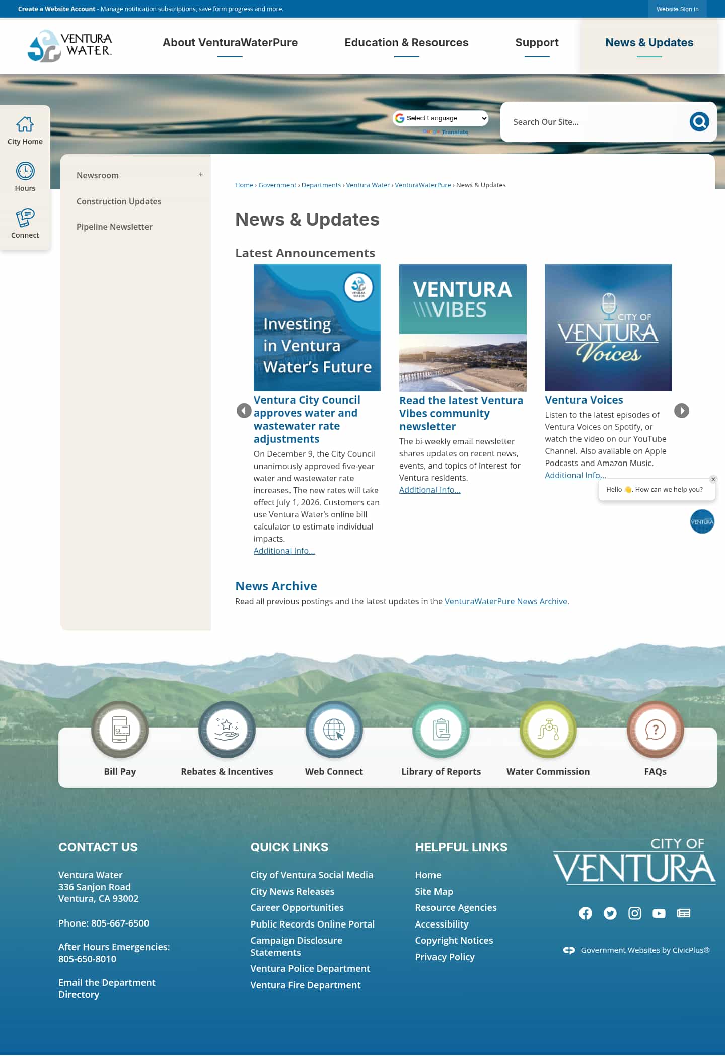 Latest website image capture