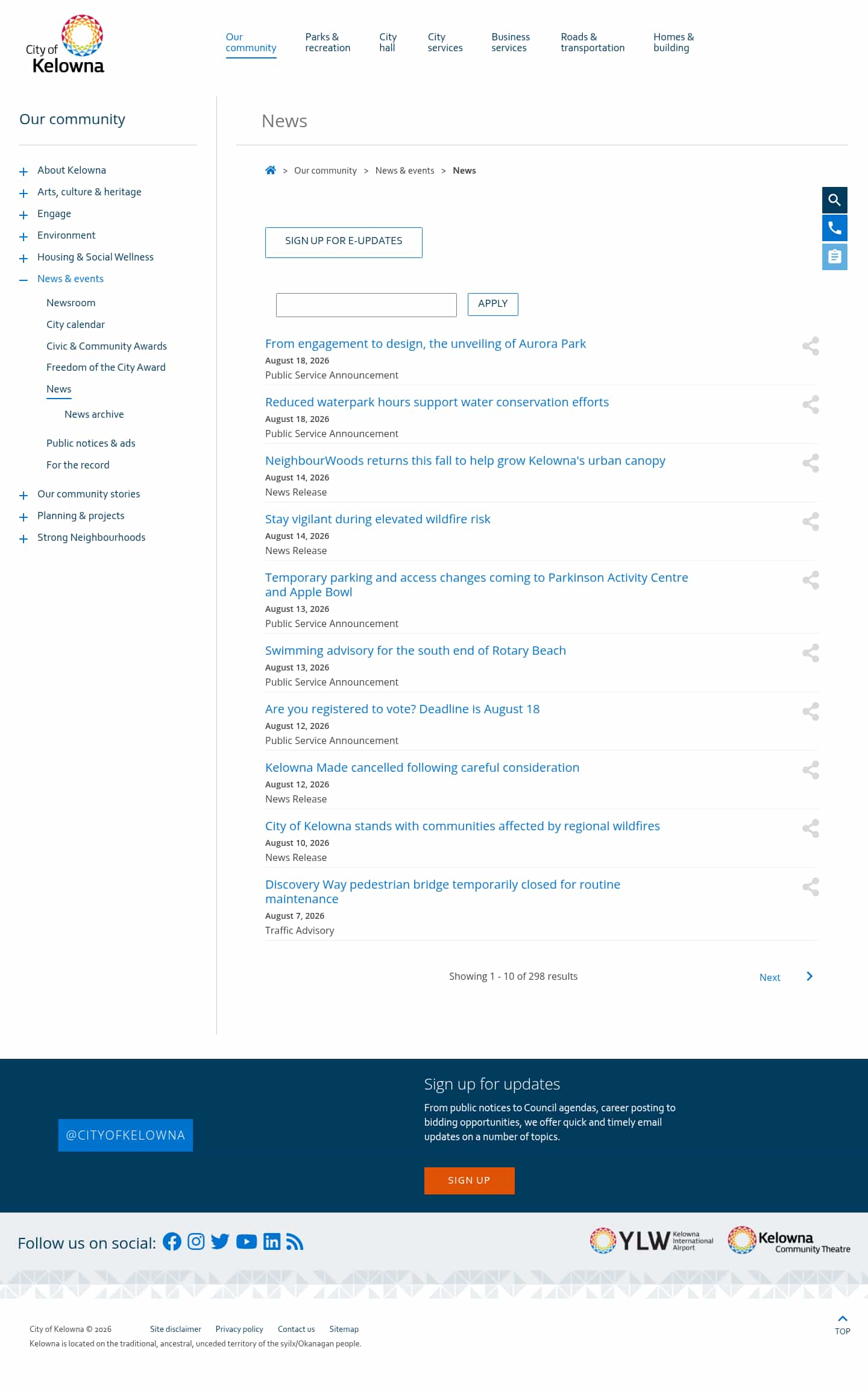 Latest website image capture