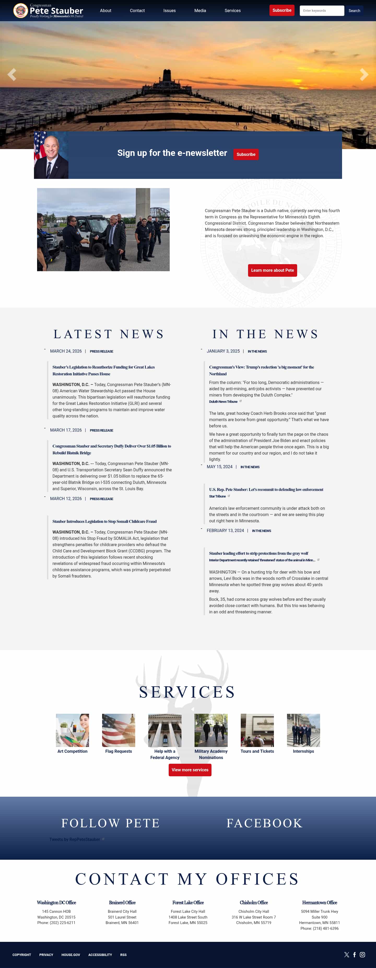 Latest website image capture