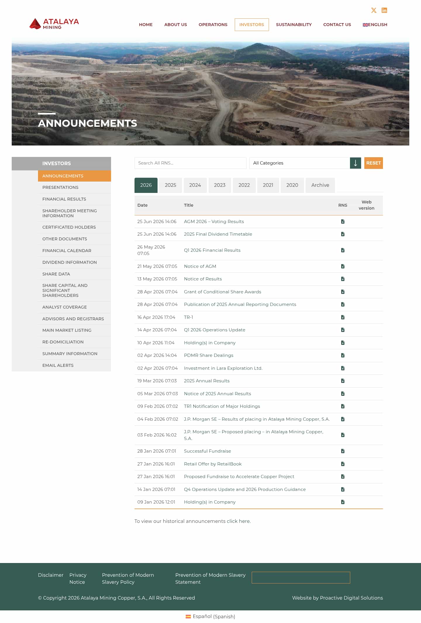 Latest website image capture
