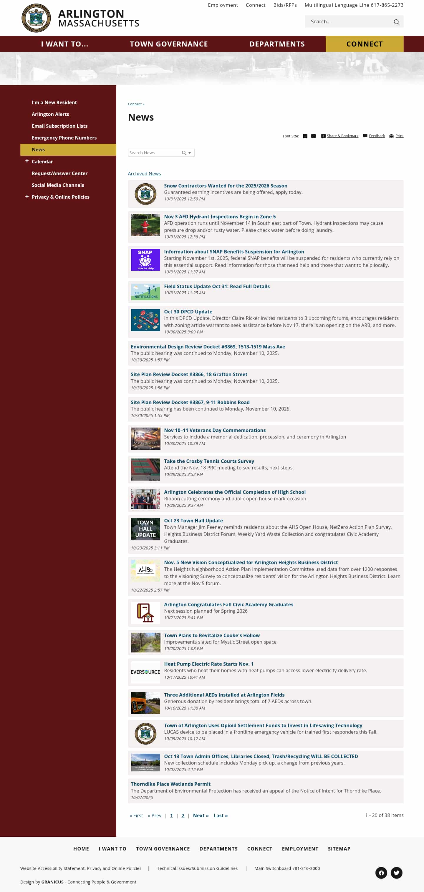 Latest website image capture