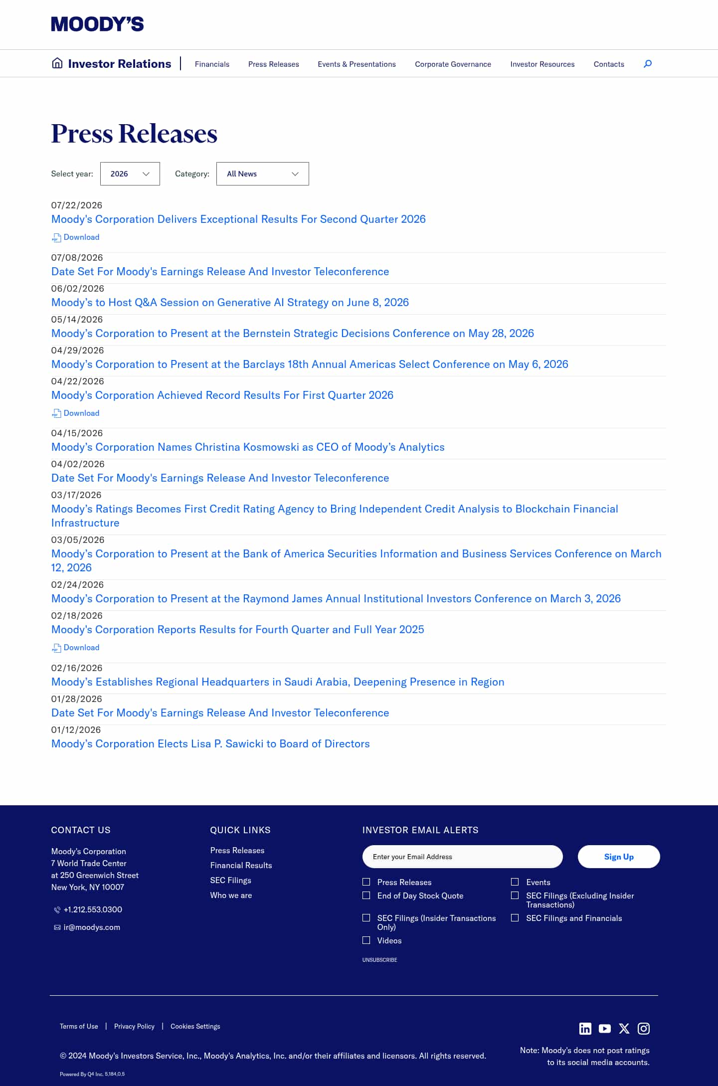 Latest website image capture