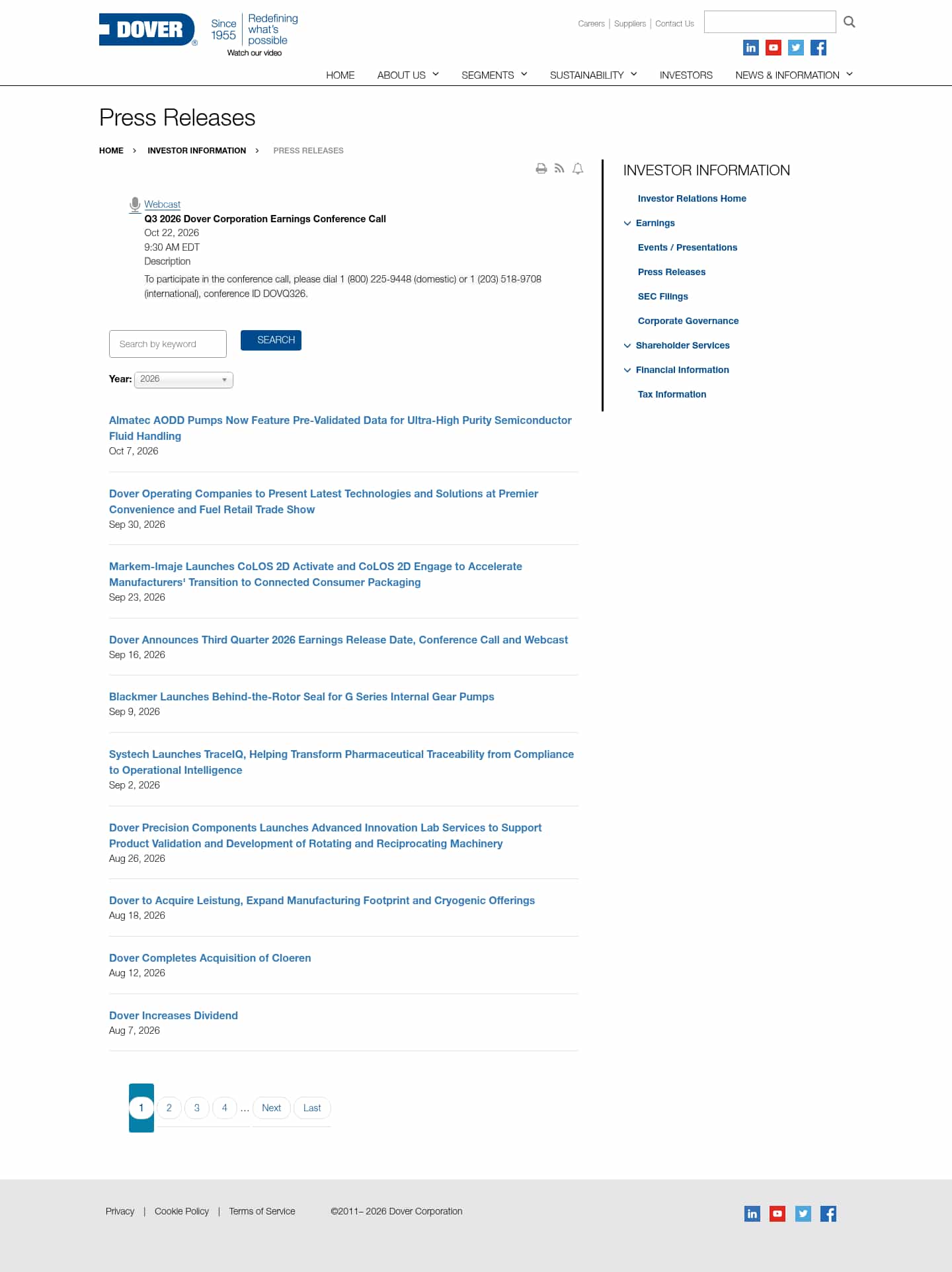 Latest website image capture