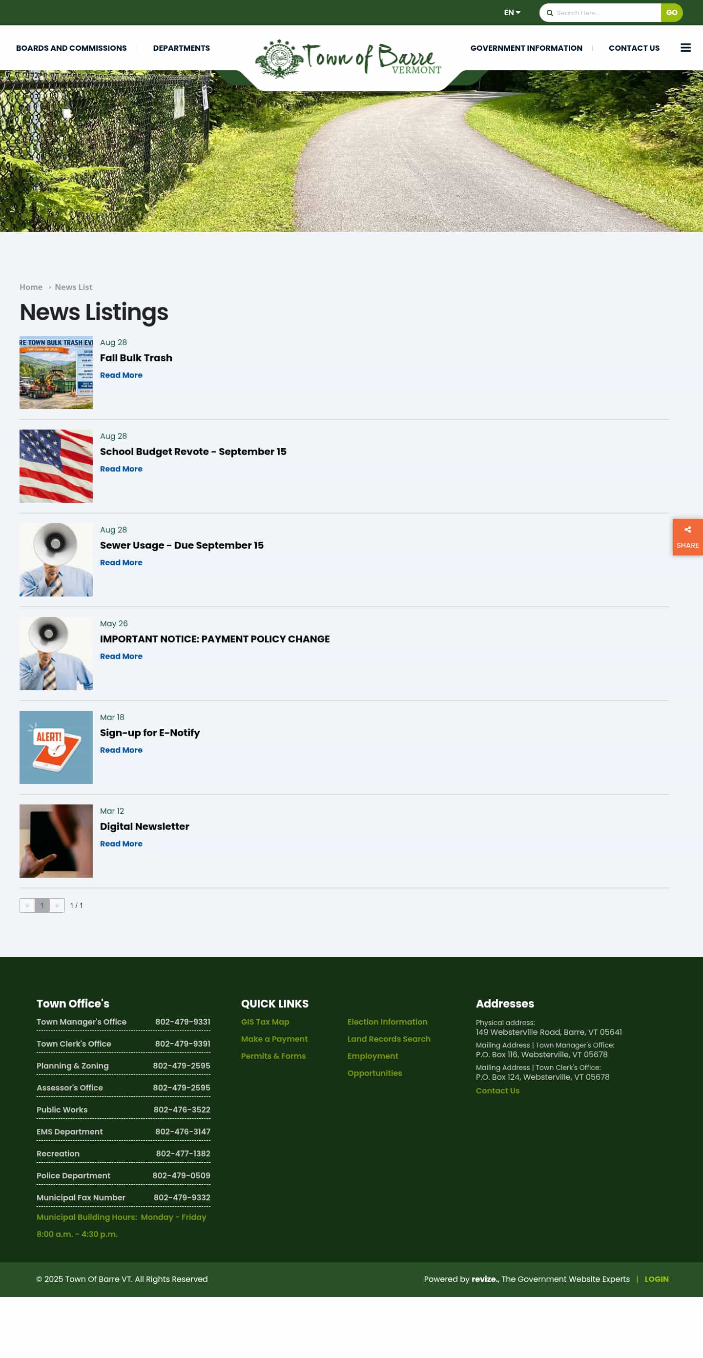 Latest website image capture