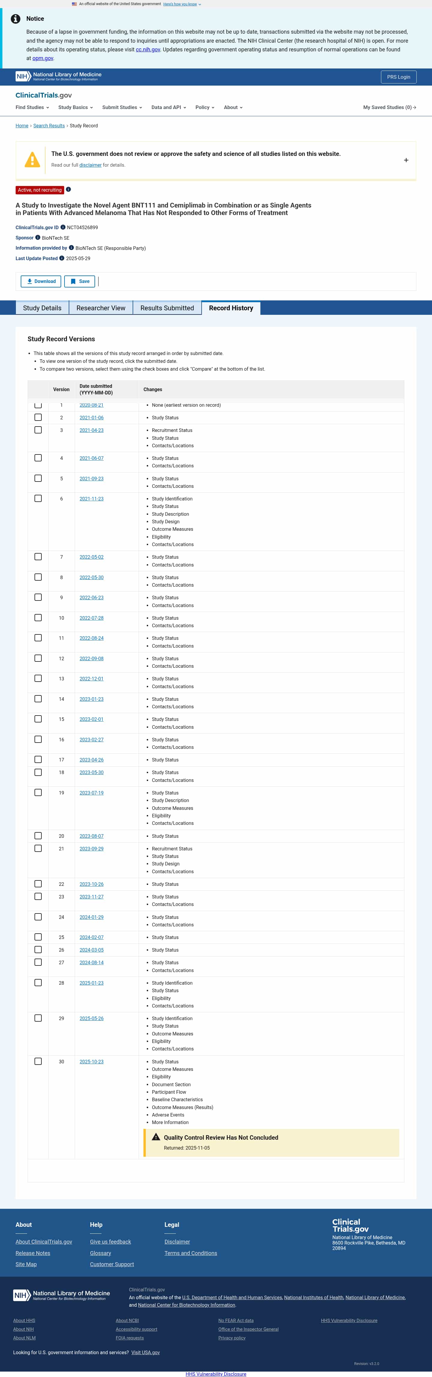Latest website image capture
